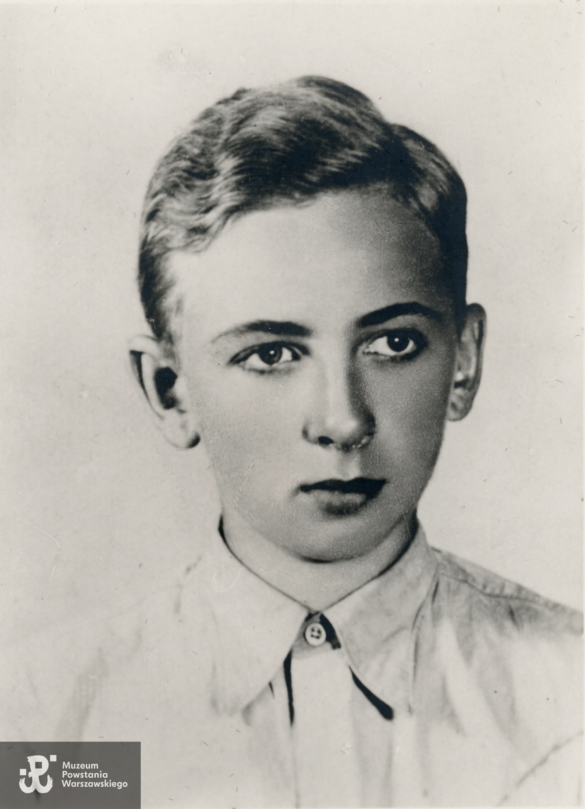 łącznik Jerzy Pawłowski „Pawełek” (1928-1944). Fot. ze zbiorów rodzinnych, udostępnił p. Stanisław Kos,  cioteczny wnuk Mariana Pawłowskiego „Zawady"