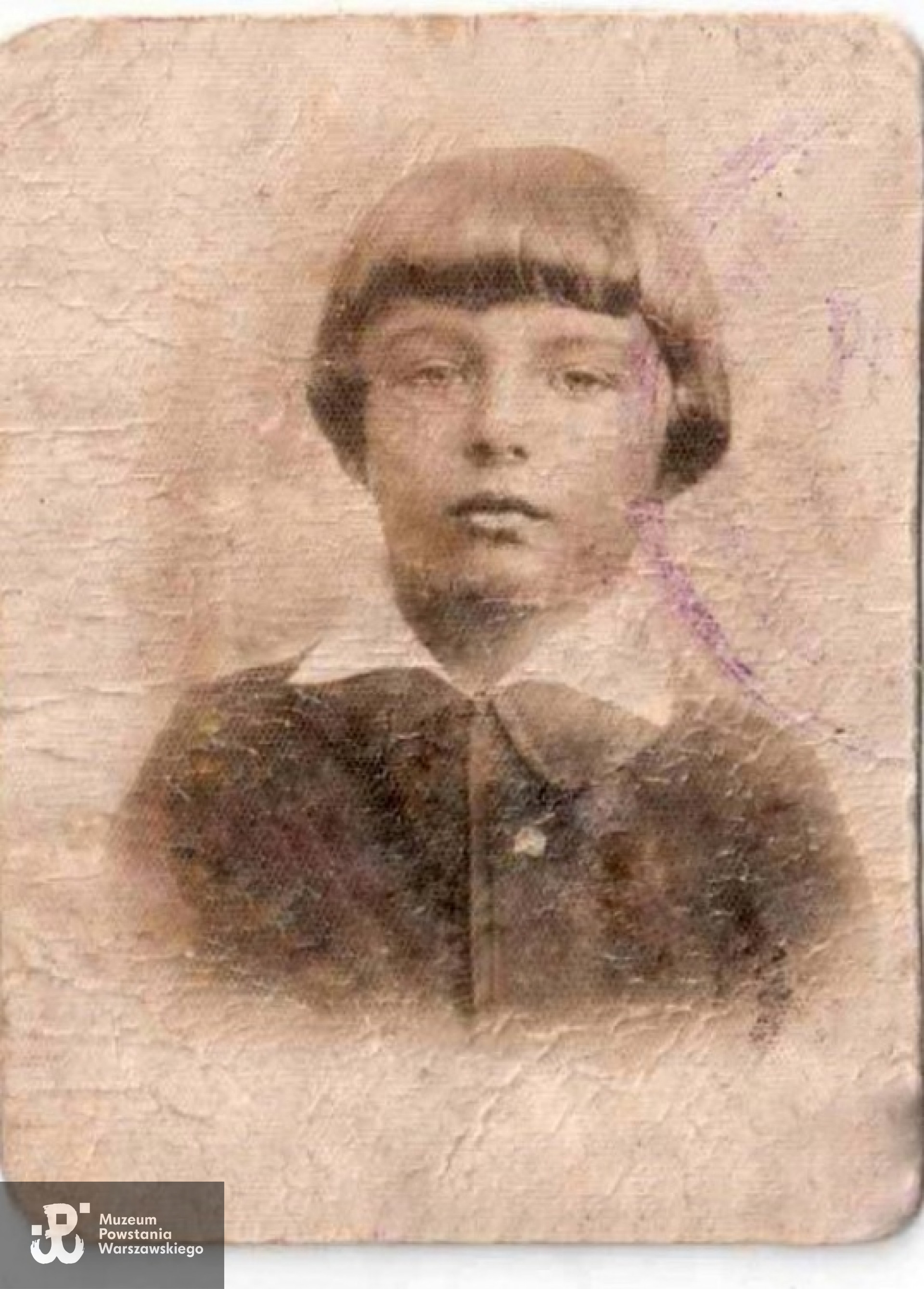 Józef Stopiński - zdjęcie z legitymacji szkolnej