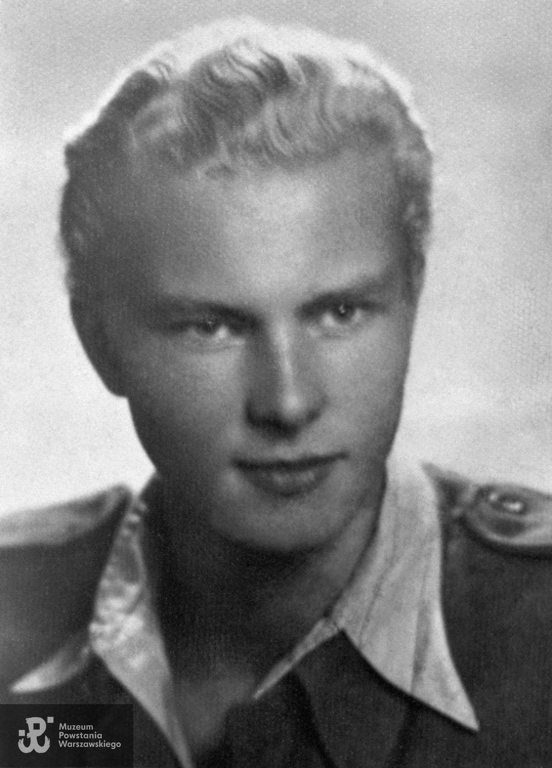 kpr. Jerzy Łukoski "Żereń" (1926-1992). Fot. udostępnione przez Andrzeja Urbańca