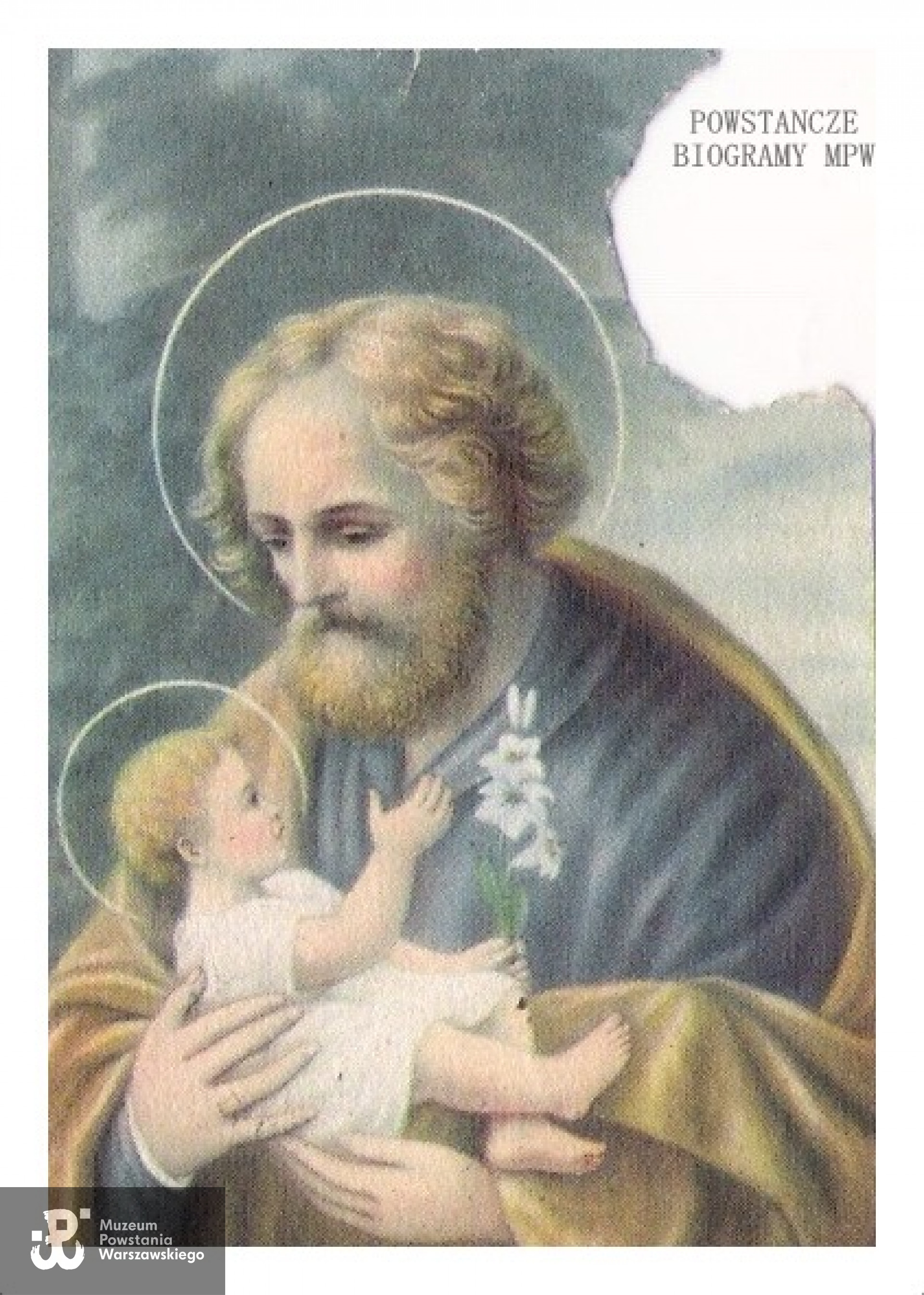 Pamiątka z Powstania - w prawym rogu widoczny ślad po kuli z 12 września 1944. Fot. z archiwum Małgorzaty Bartonezz