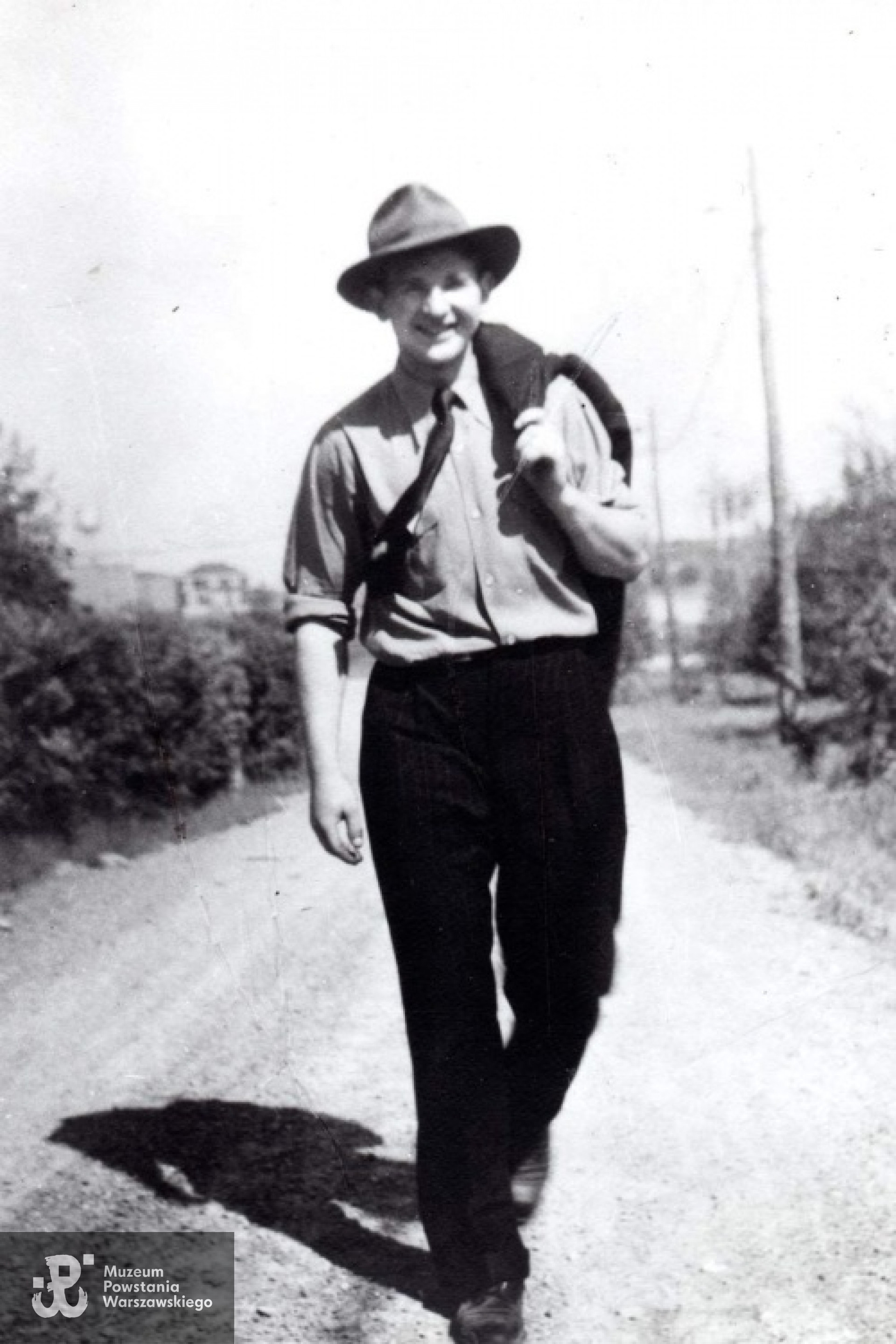 Wiesław Górecki w Val d'Or - rok 1951.