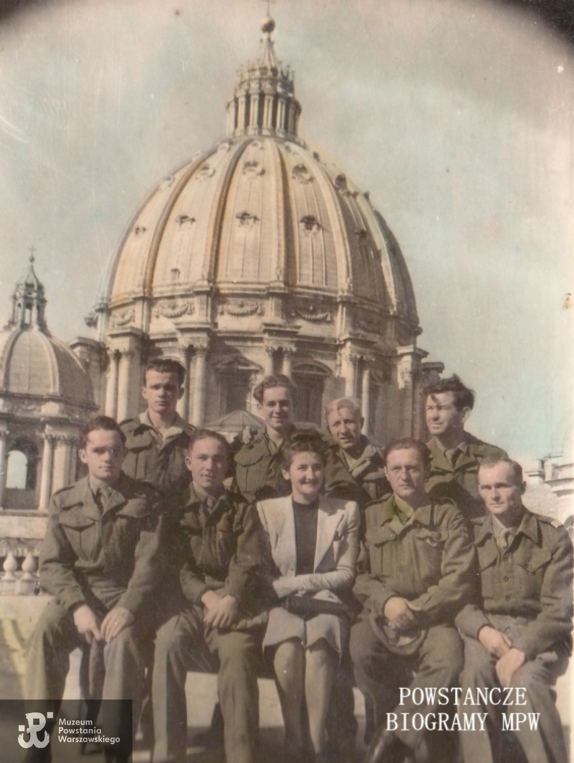 Rzym, 1946 r.  Fot. archiwum rodzinne