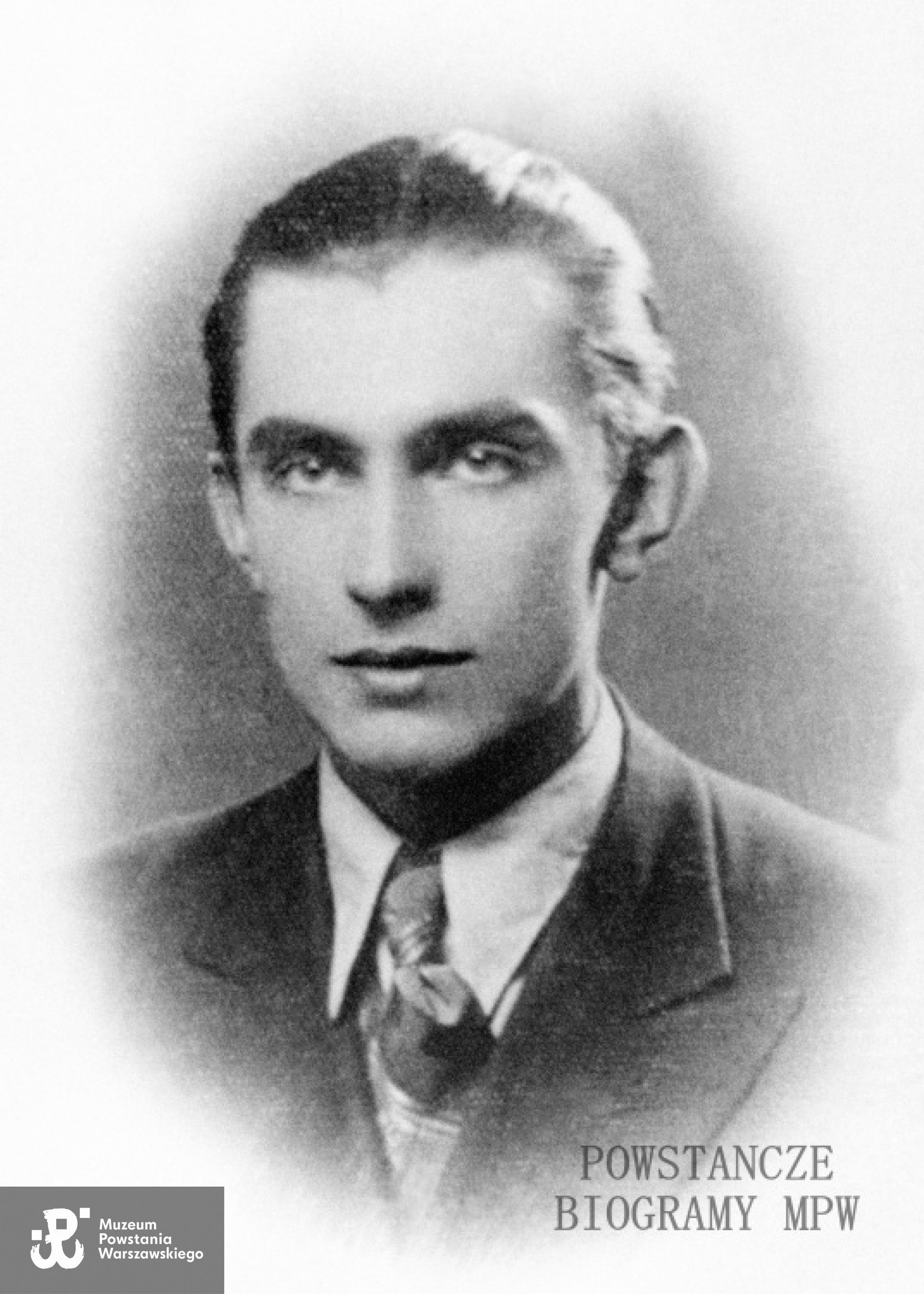 Wiesław Marian Tyczyński ps. "Olgierd" (1922-1944). Fot. AR MPW