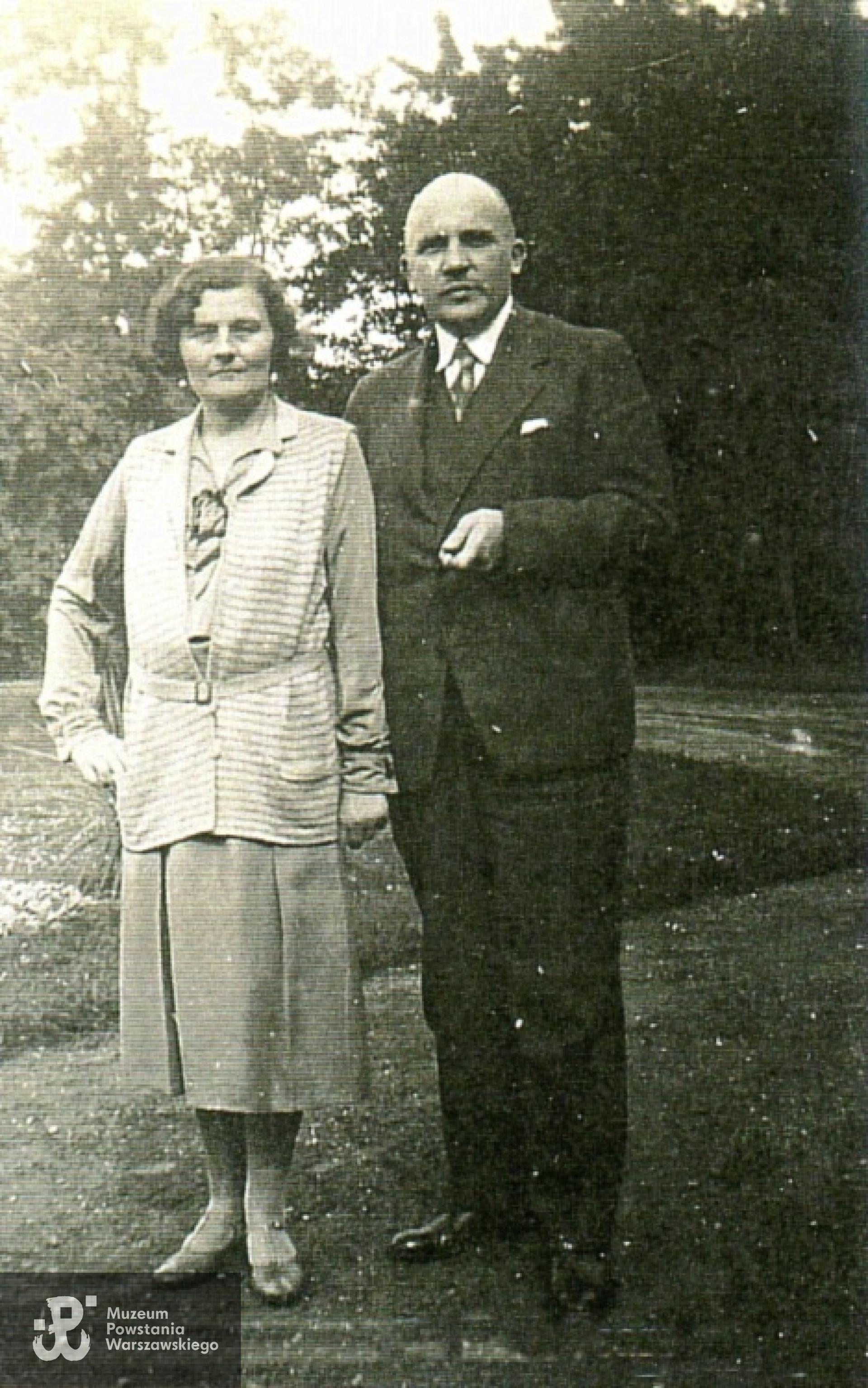 Władysław z żoną Zofią Psarską z Oppeln-Bronikowskich. Zbiory Marii Chełkowskiej z Psarskich.