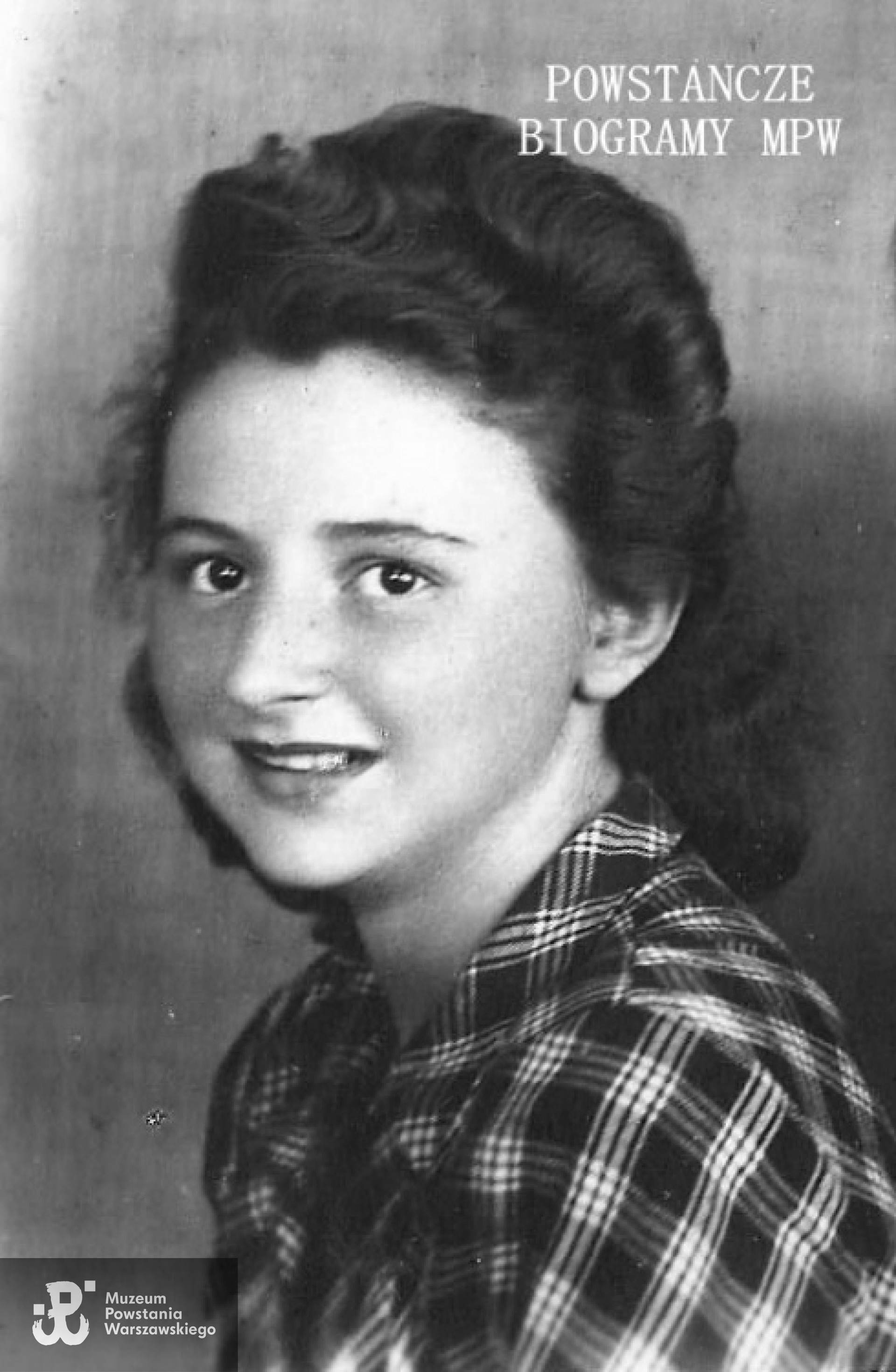 Jagoda Łodzińska (Maria Jadwiga Łodzińska) na zdjęciu dwa lata po Powstaniu Warszawskim. Fot. z archiwum rodzinnego Witolda Smoleńskiego