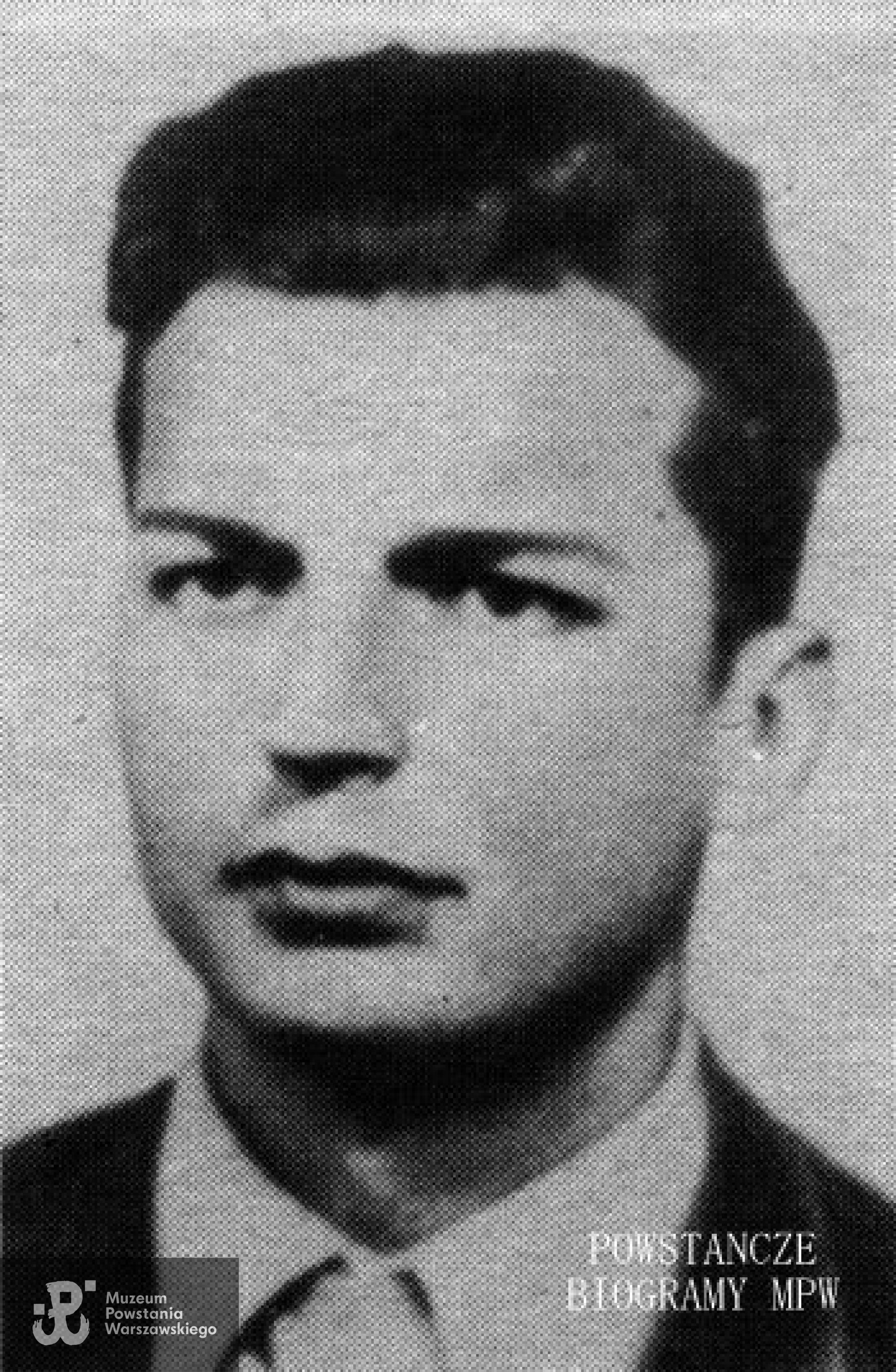 Stanisław  Leopold "Rafał" (1918-1944). Fot. AR MPW