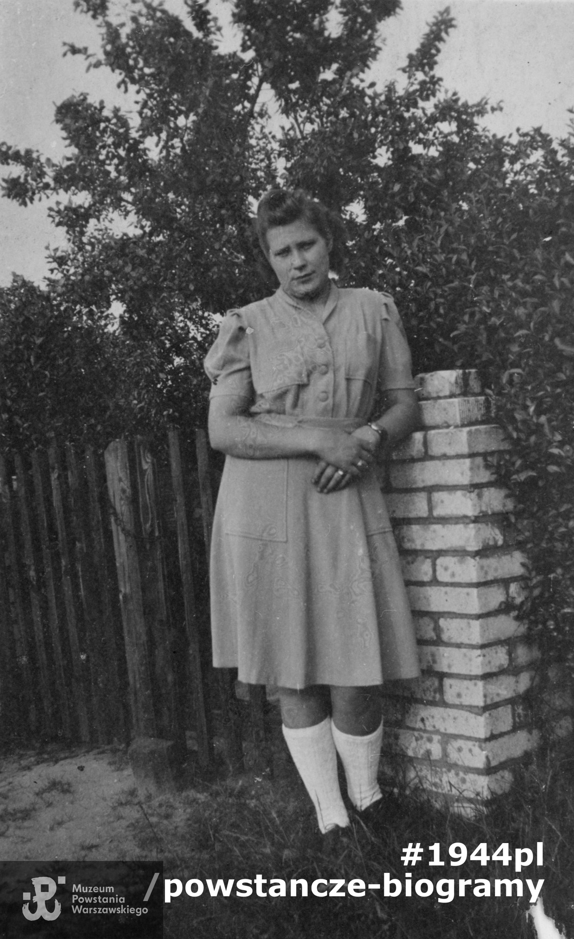 Helena Bareja po mężu Baranowska ps. "Puszkin" (1926-1982). Fot. ze zbiorów Muzeum Powstania Warszawskiego, P/9124/18, dar córki, p. Ewy Wróbel