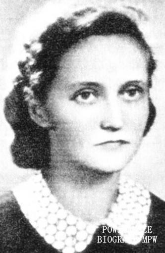 Janina Rostańska "Joanna" (1919-1944) <ul>  Fot. udostępniła M. Ciok</ul>