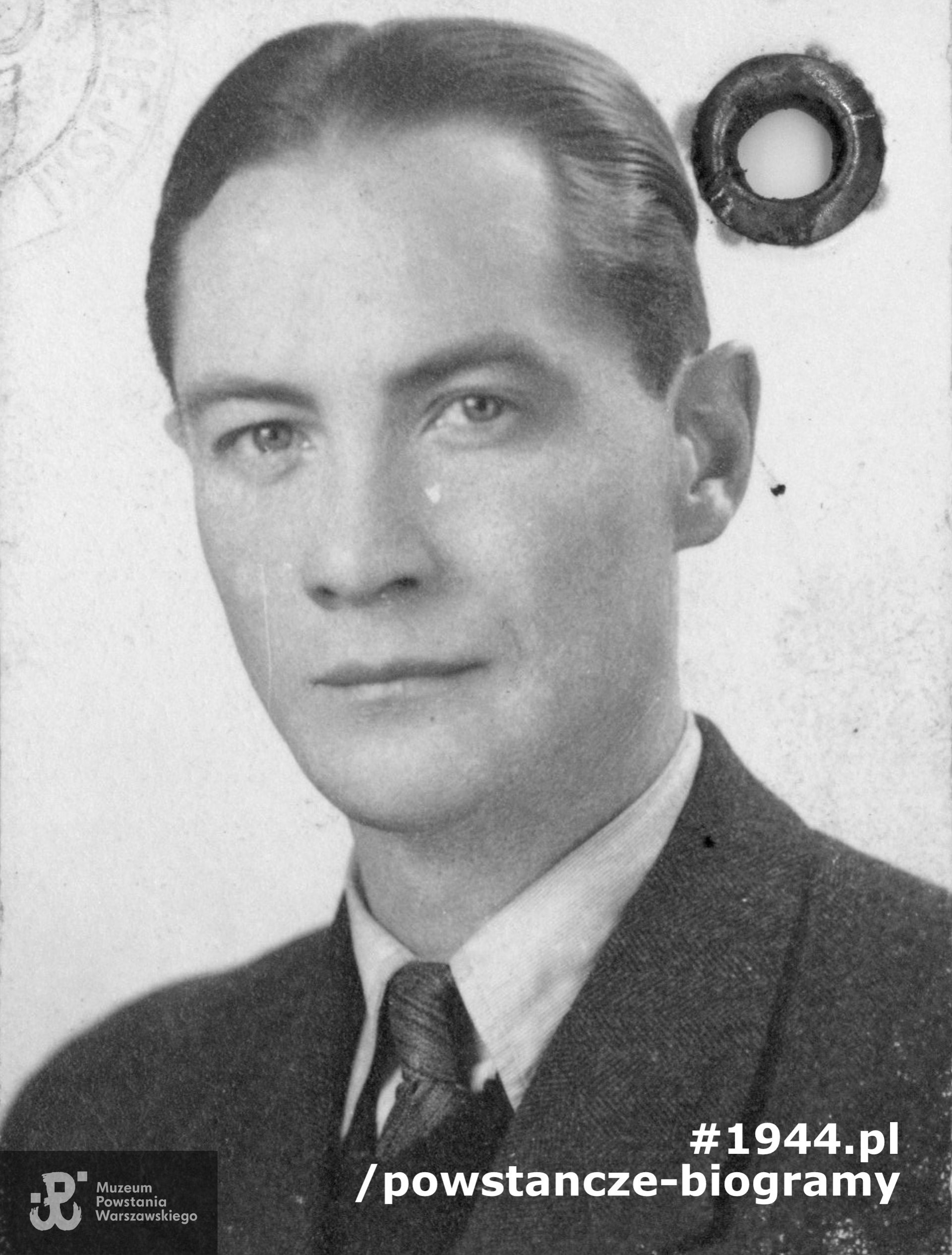 por. Otton Wiszniewski "Topola", "Piorun" (1910-1977). Fot. z archiwum rodzinnego udostępniła córka, p. Joanna Brejnak