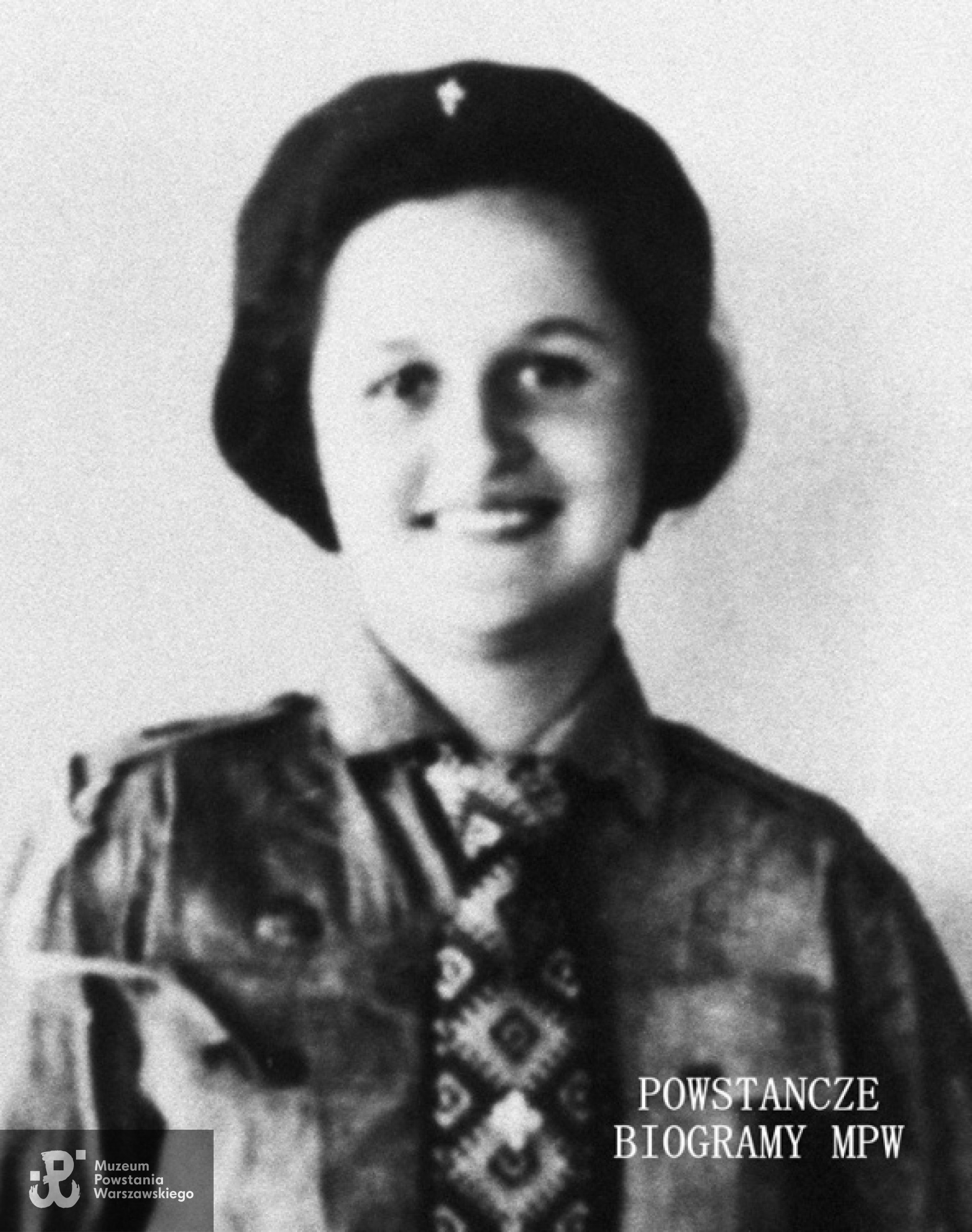 Barbara Skwarska "Basia" (1925-1944) Fot. AR MPW