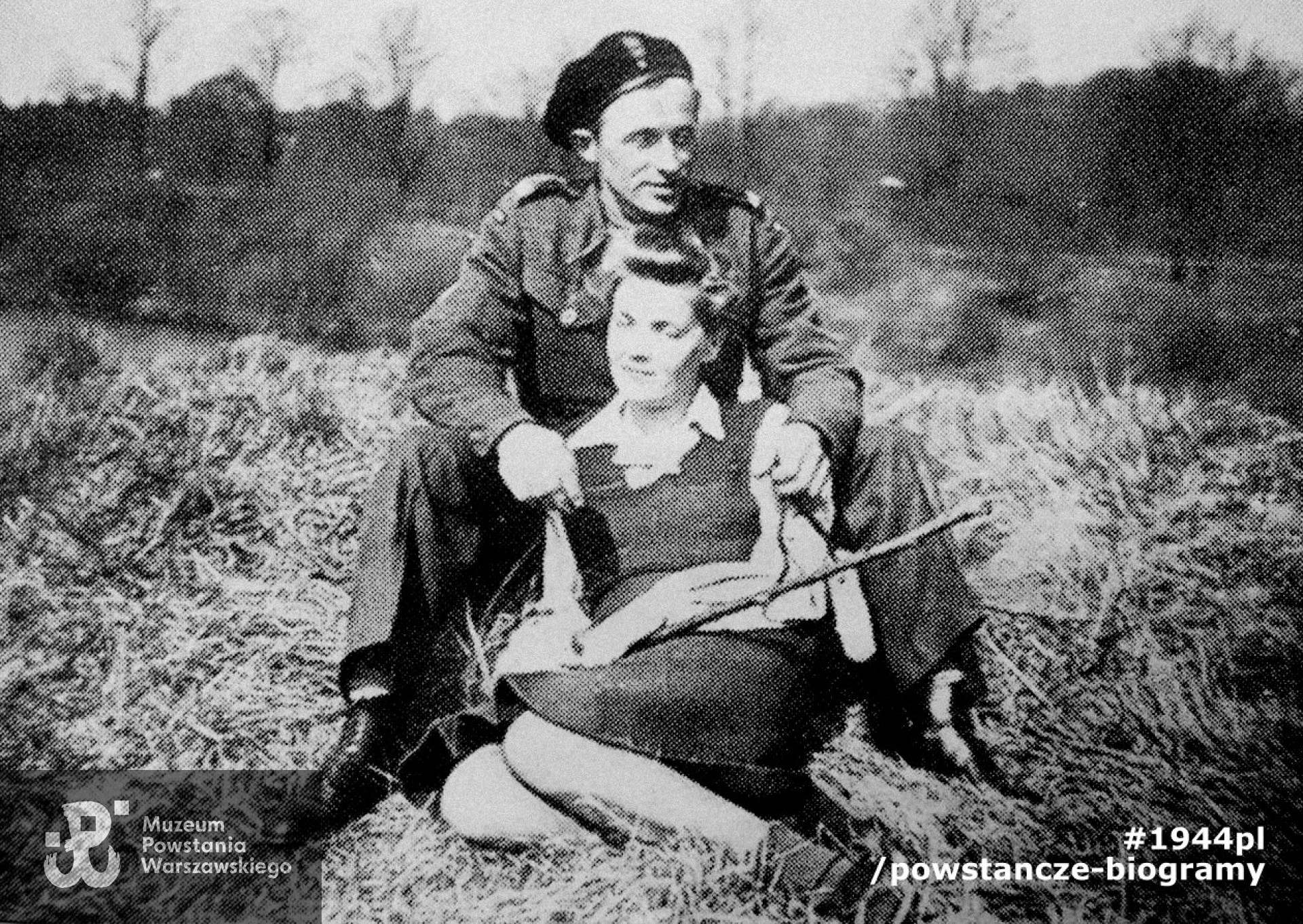 Krystyna Paprocka i Ryszard Woźniak, skan udostępnił p. Artur Świtalski