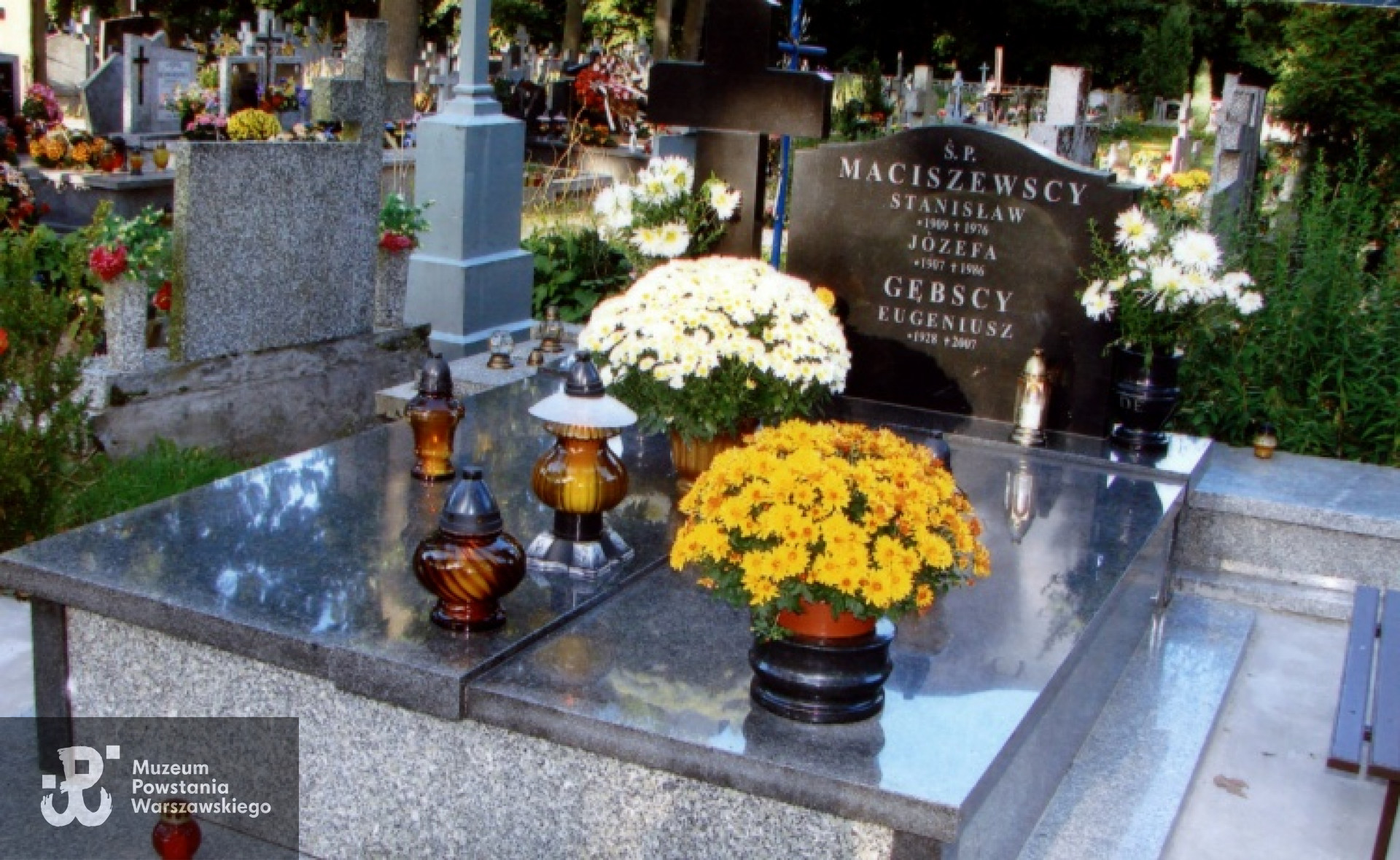 Mogiła na Cmentarzu w Osuchowie. Fot. z archiwum prywatnego Marka Gębskiego