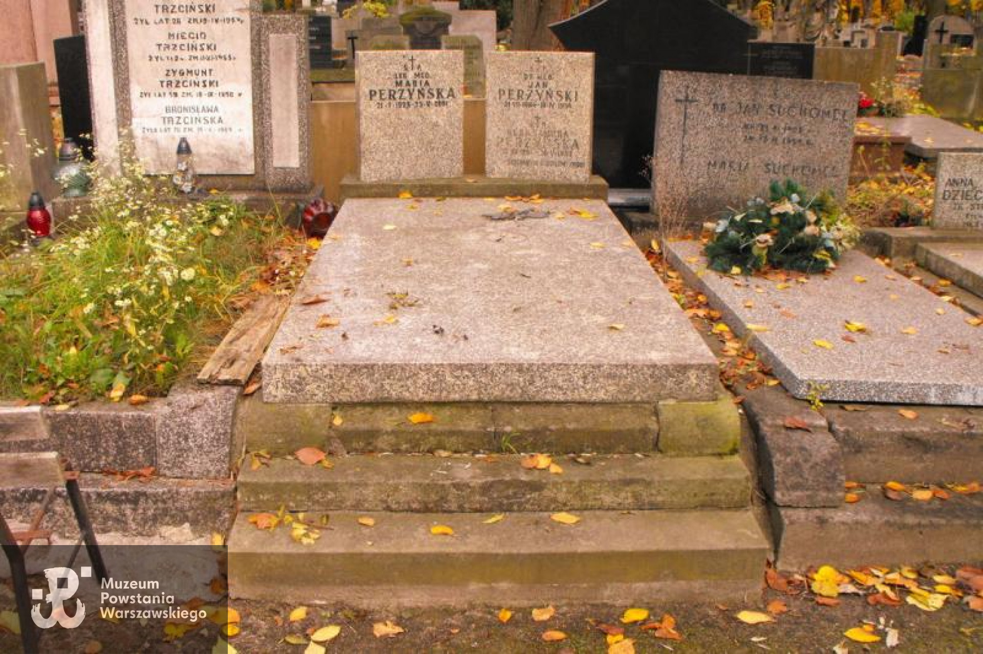 Cmentarz Powązkowski w Warszawie (Stare Powązki), kwatera 116, rząd 6, grób 10.