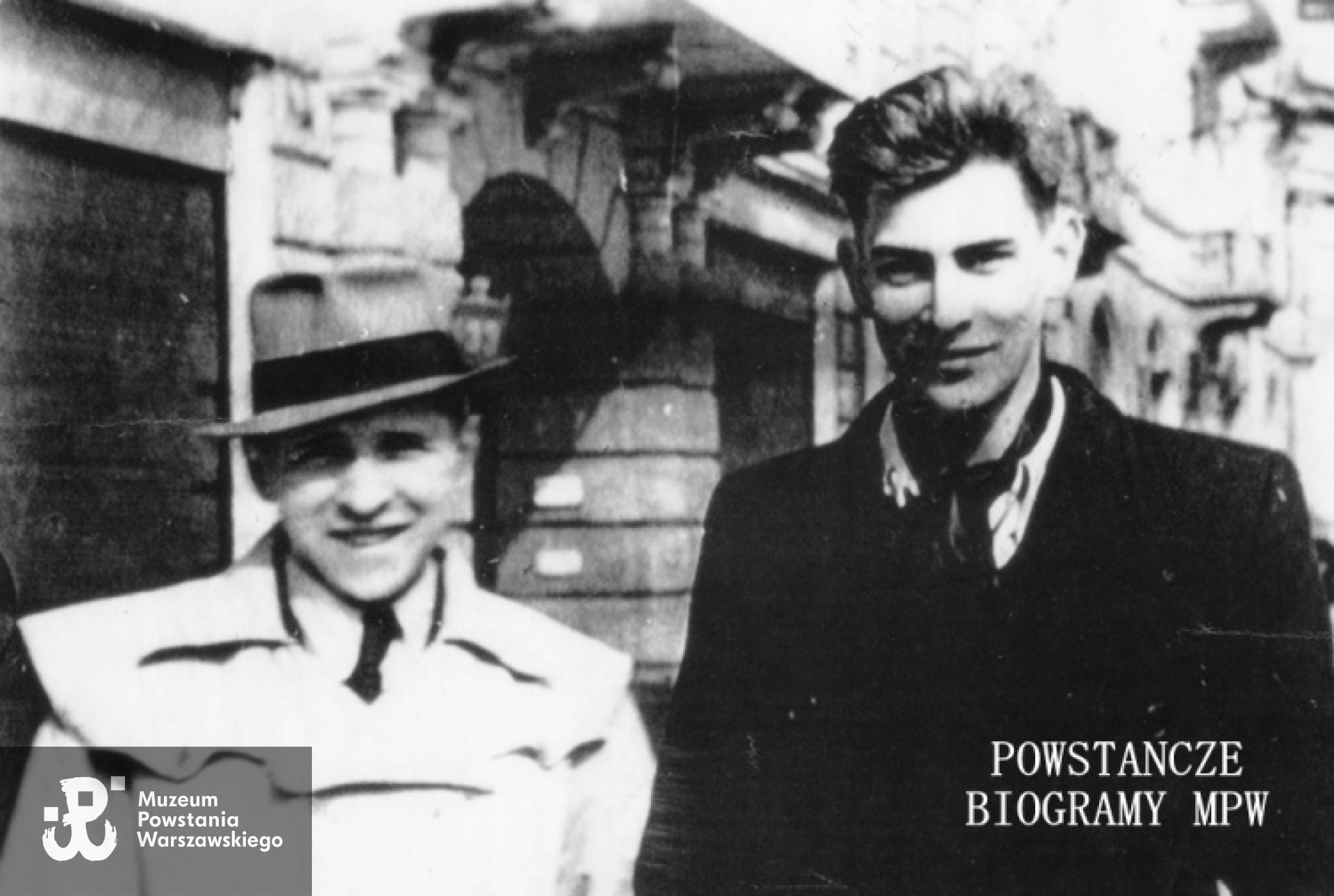 Kazimierz Dziubałtowski i Stanisław Gromulski. Fot. udostępnił p. Jan  Wawszczyk 