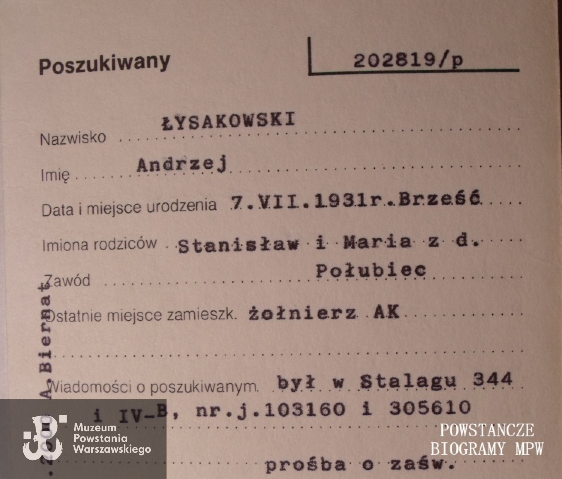 Ze zbiorów Polskiego Czerwonego Krzyża