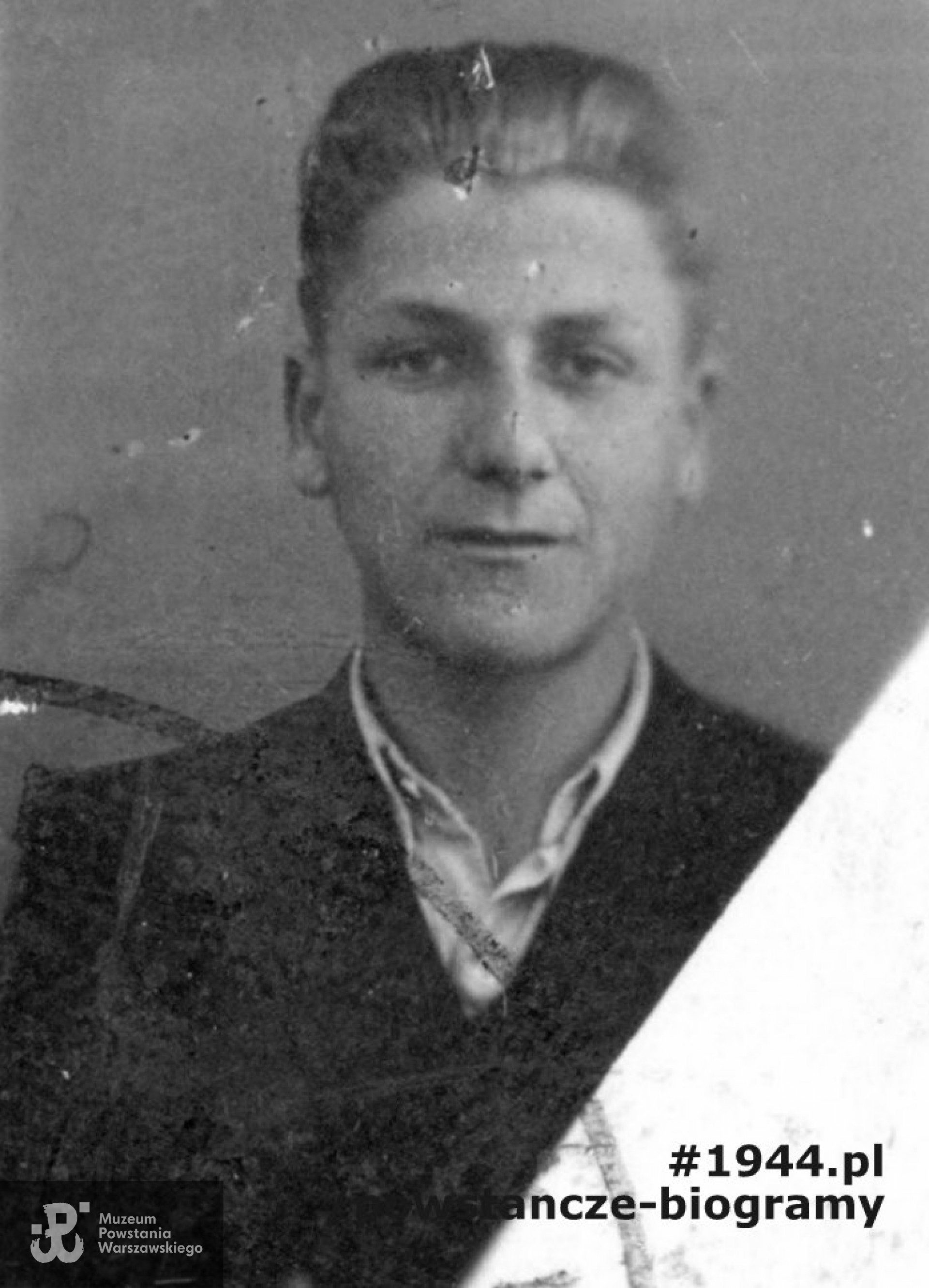 Zdjęcie z dokumentów z okresu okupacji -1942/43 rok. Ze zbiorów Muzeum Powstania Warszawskiego, sygn. P/5426