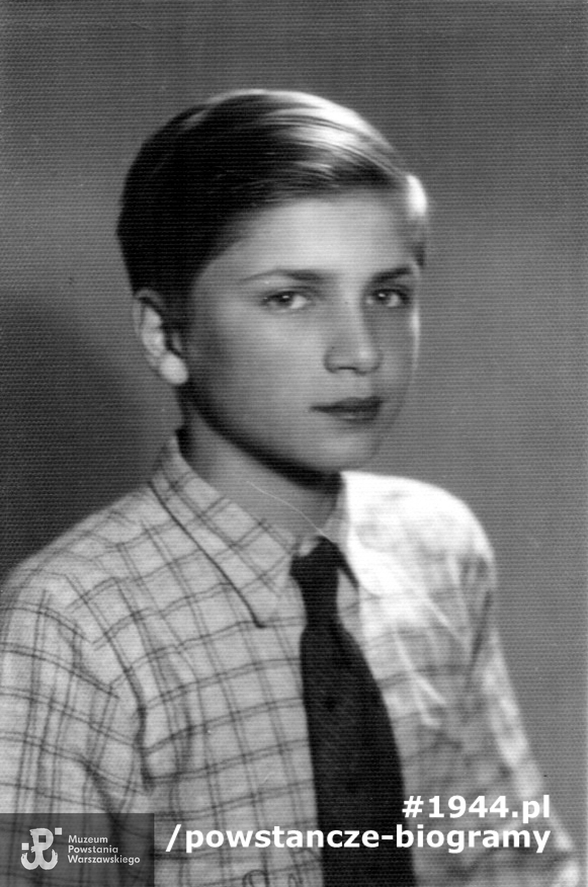 Zenon Antoni Kotyński (1925-1944). Fotografię udostępniła p. Weronika Figat 