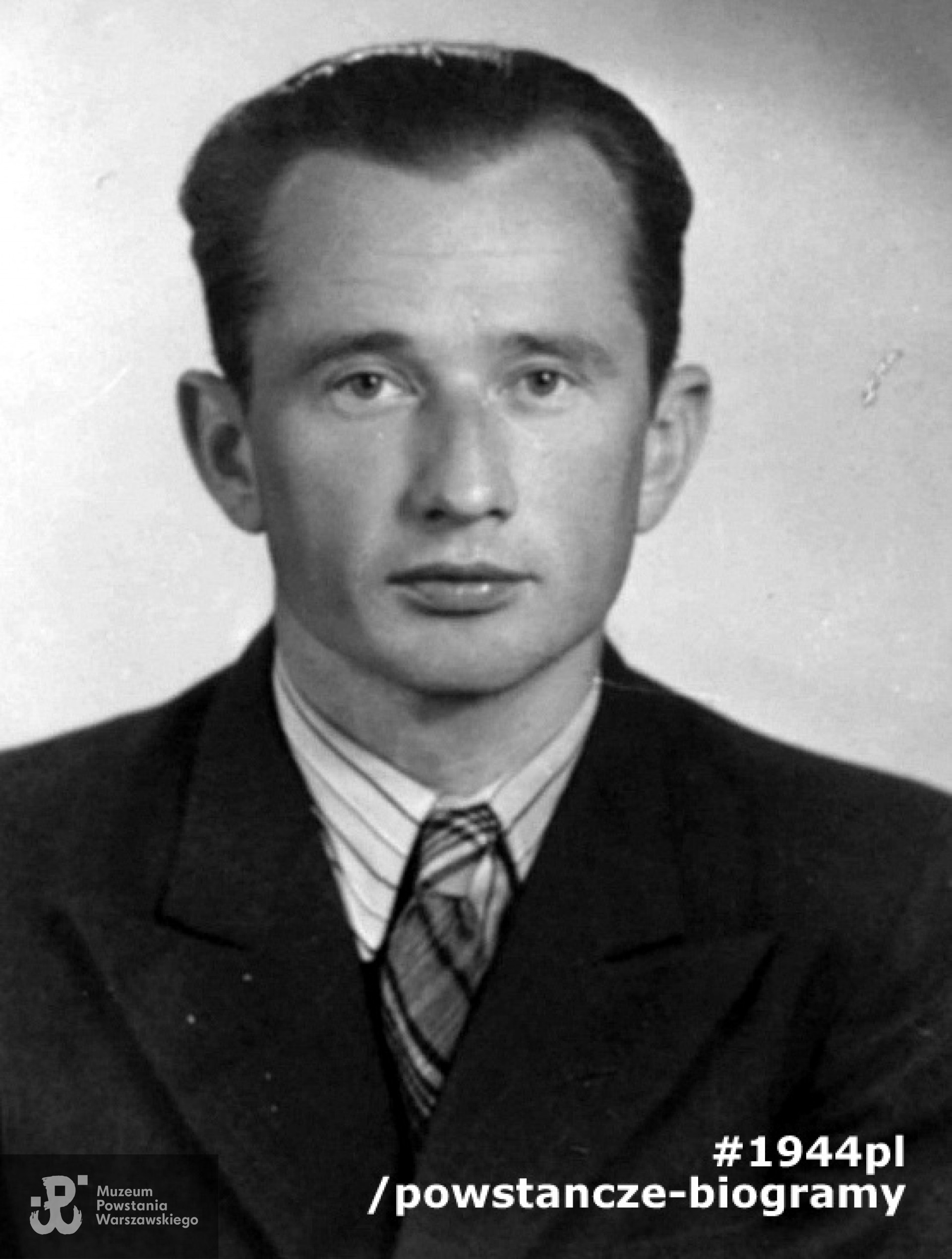 Czesław Trojanowski - zdjęcie powojenne. Fot. udostępniła p. Monika Osinkowska (XI 2010)