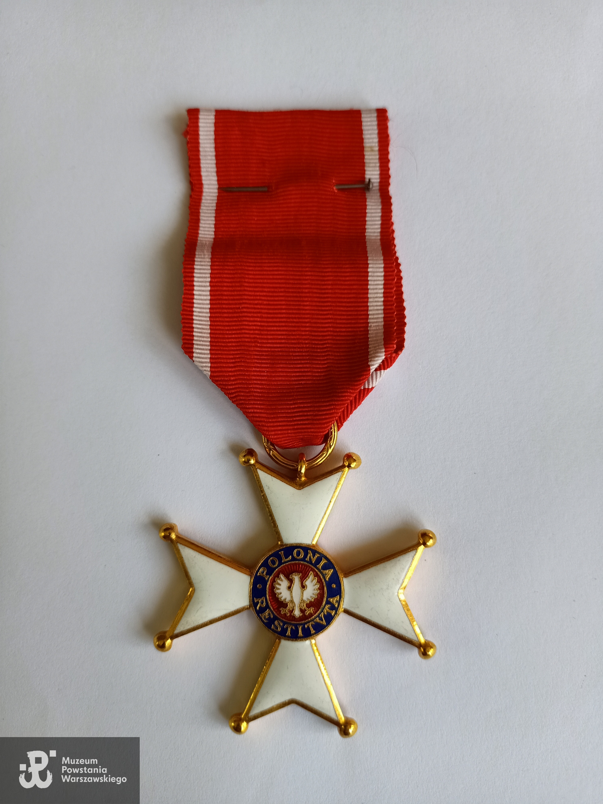 Krzyż Kawalerski Orderu Odrodzenia Polski (KKOOP). Ze zbiorów rodzinnych, udostępniła p. Maria Szymczak, córka Powstańca.  