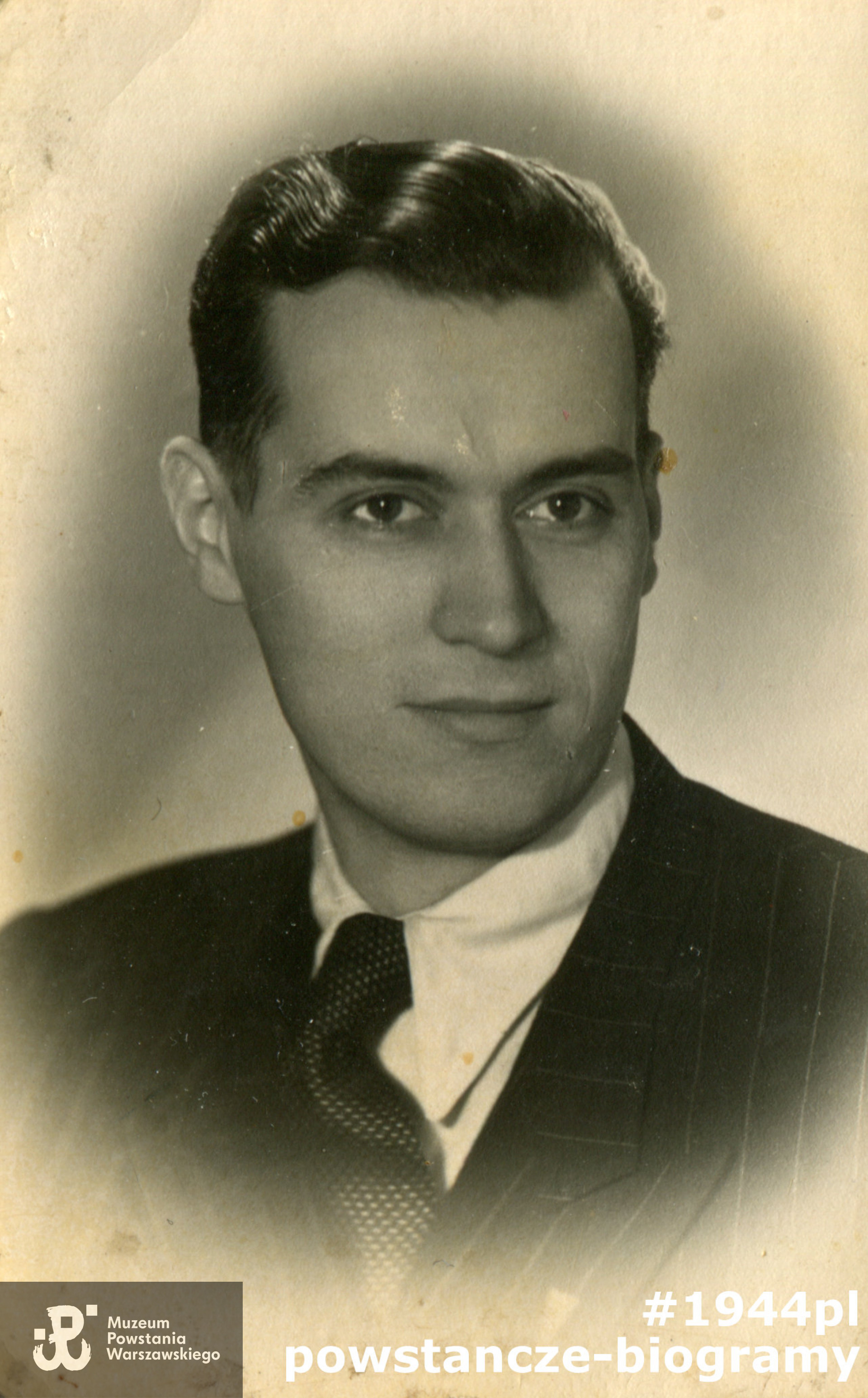 Stefan Rogowiec "Szaruga" (1921-1998), fotografię udostępniła pani Katarzyna Ochelska