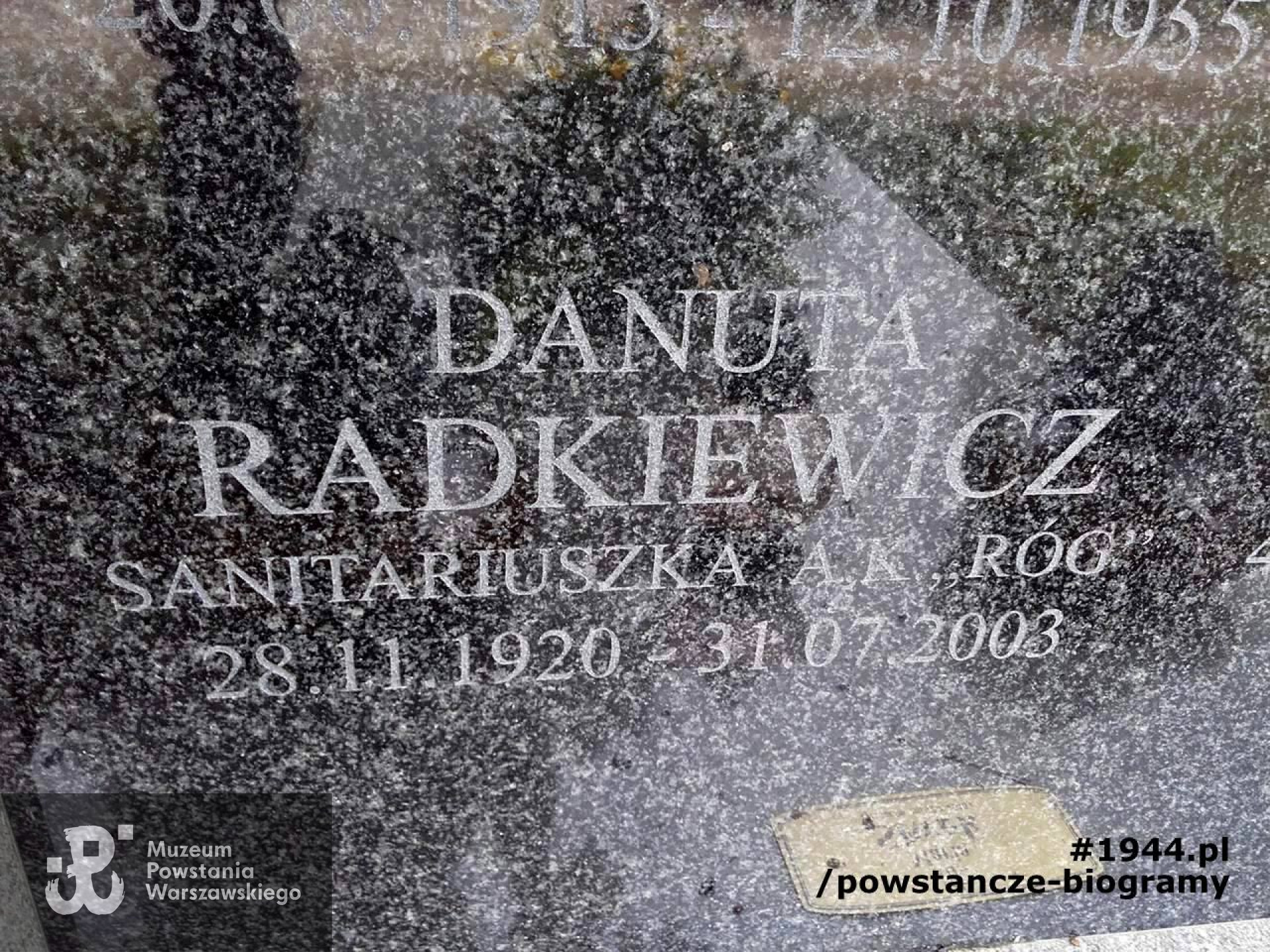 Mogiła na cmentarzu w Brwinowie. Fot. Mariusz Skroński