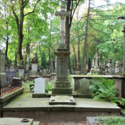Cmentarz Stare Powązki - grób rodziny Janiszewskich - miejsce pochówku Romualda Kowin-Sakowicza. Fot. <i>cmentarze.um.warszawa.pl</i>