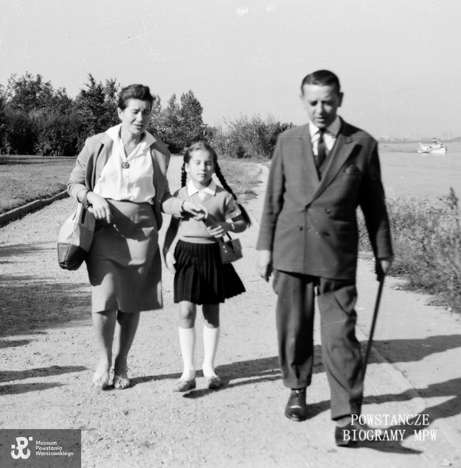 Marian Mieczyński z rodziną - lata 60-te. Z archiwum rodzinnego córek, Anny i Zofii Mieczyńskich.