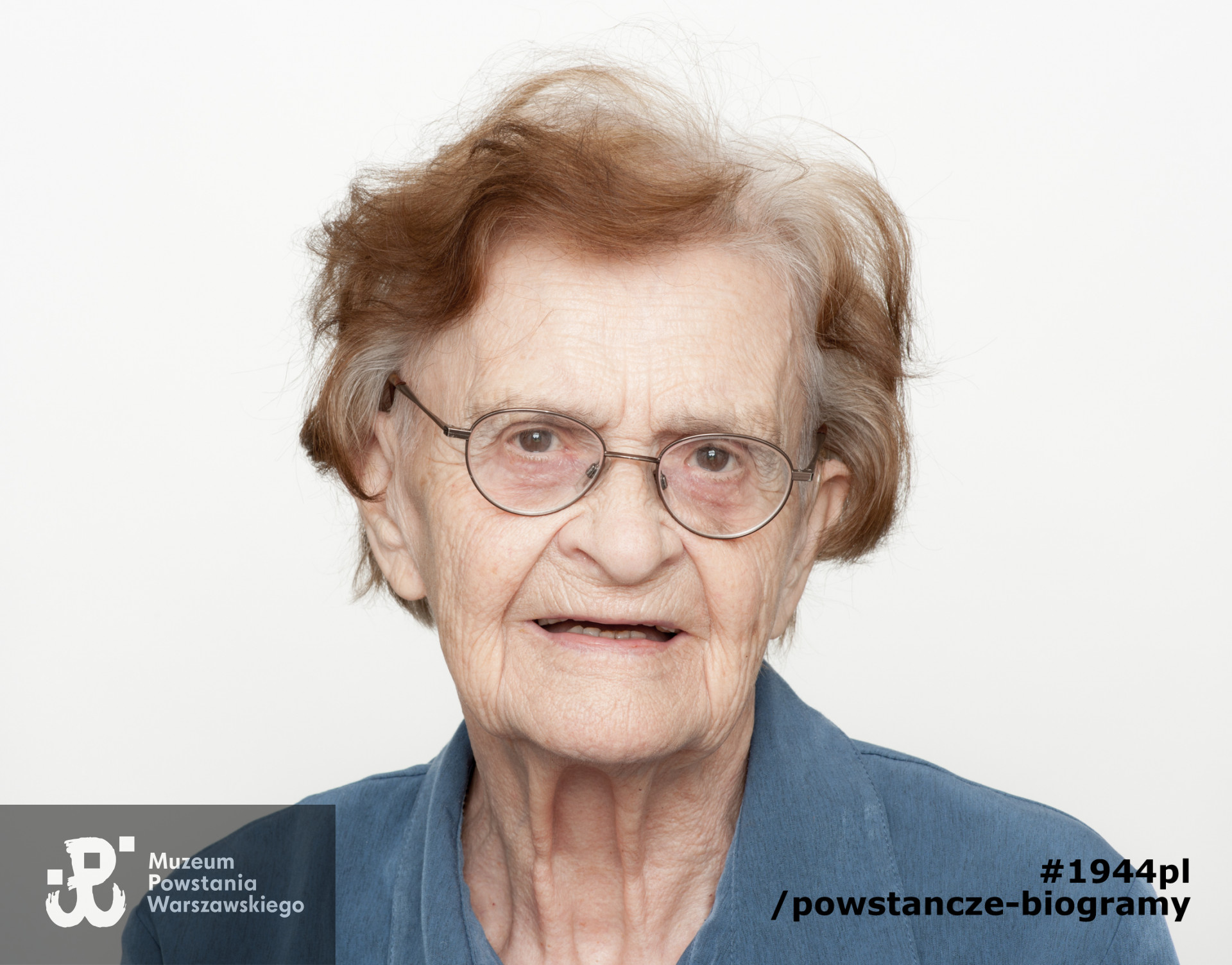 Zdjęcie z serii portretów Powstańców Warszawskich wykonanych w ramach projektu "1944/70/2014" realizowanego przez grupę WWPHOTO dla uczczenia 70. rocznicy wybuchu Powstania Warszawskiego. Muzeum Powstania Warszawskiego, 22.07-04.08 2013.