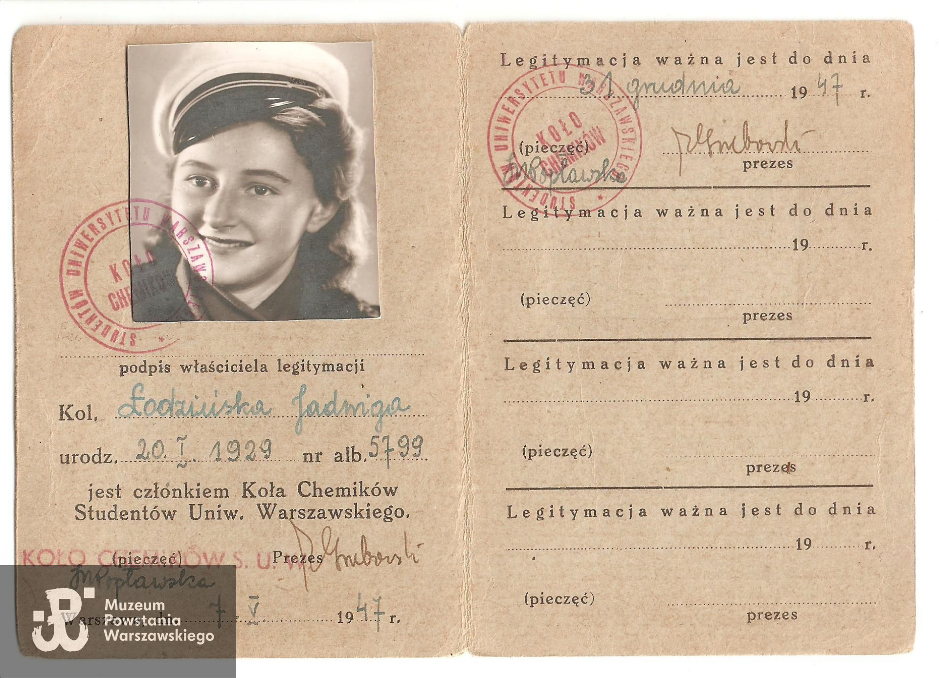 Maria Jadwiga Łodzińska z ojcem Antonim na pl. Zbawiciela, ok. 1936 rok. Fot.  z archiwum rodzinnego Witolda Smoleńskiego