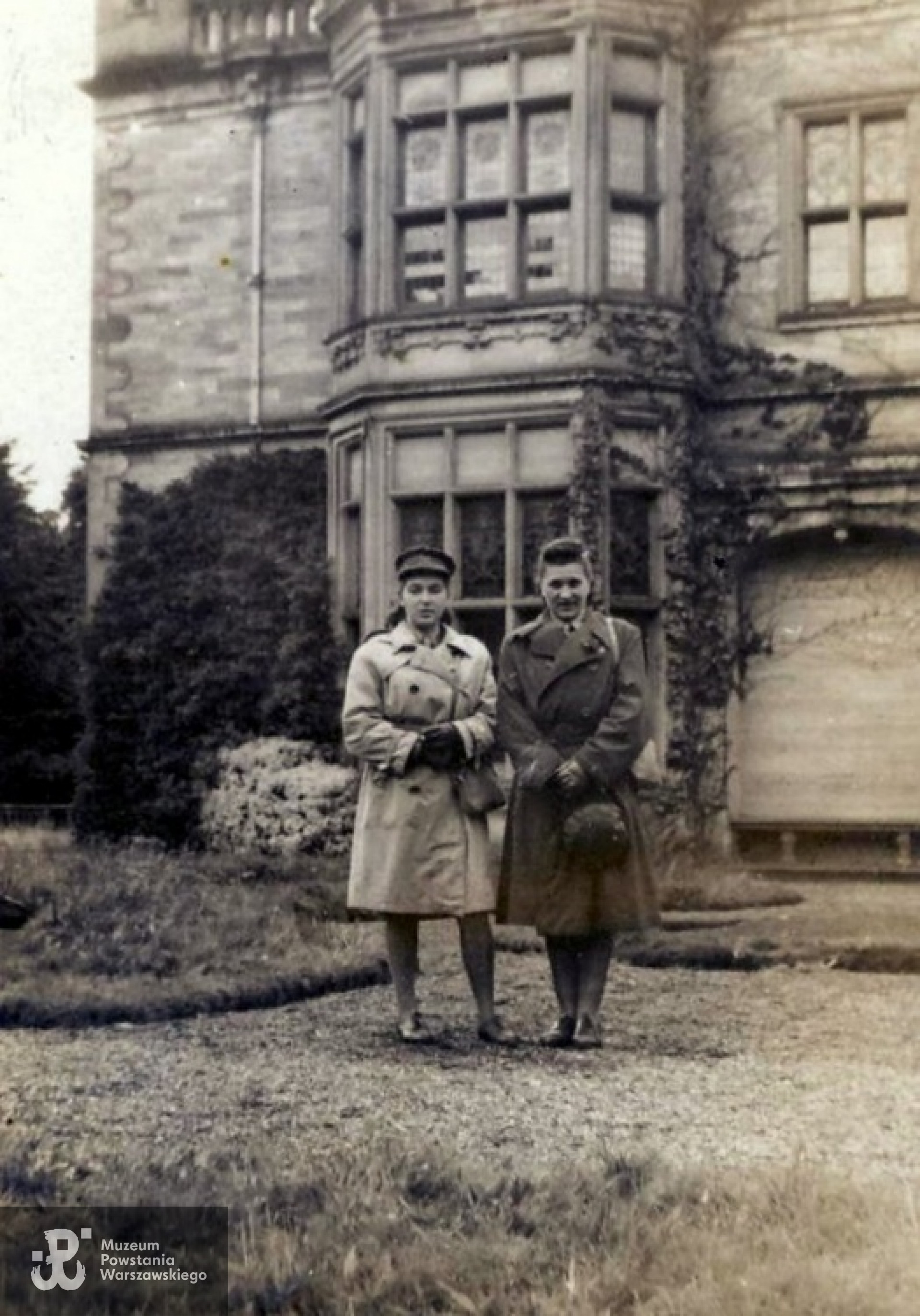 Szkocja - szpital. 1945.Fot. Zofia i Piotr Glegoła - archiwum rodzinne.