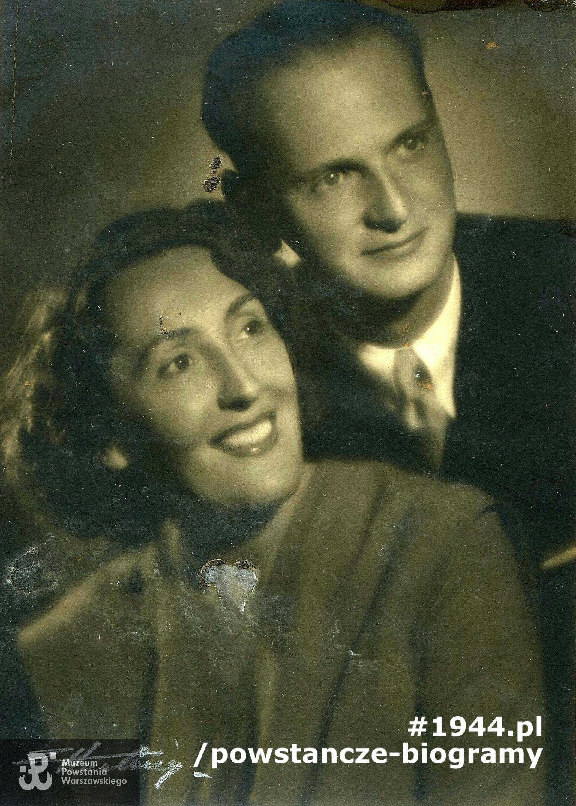 Andrzej Żywult z żoną Krystyną z Wodyńskich. Fot. archiwum rodzinne