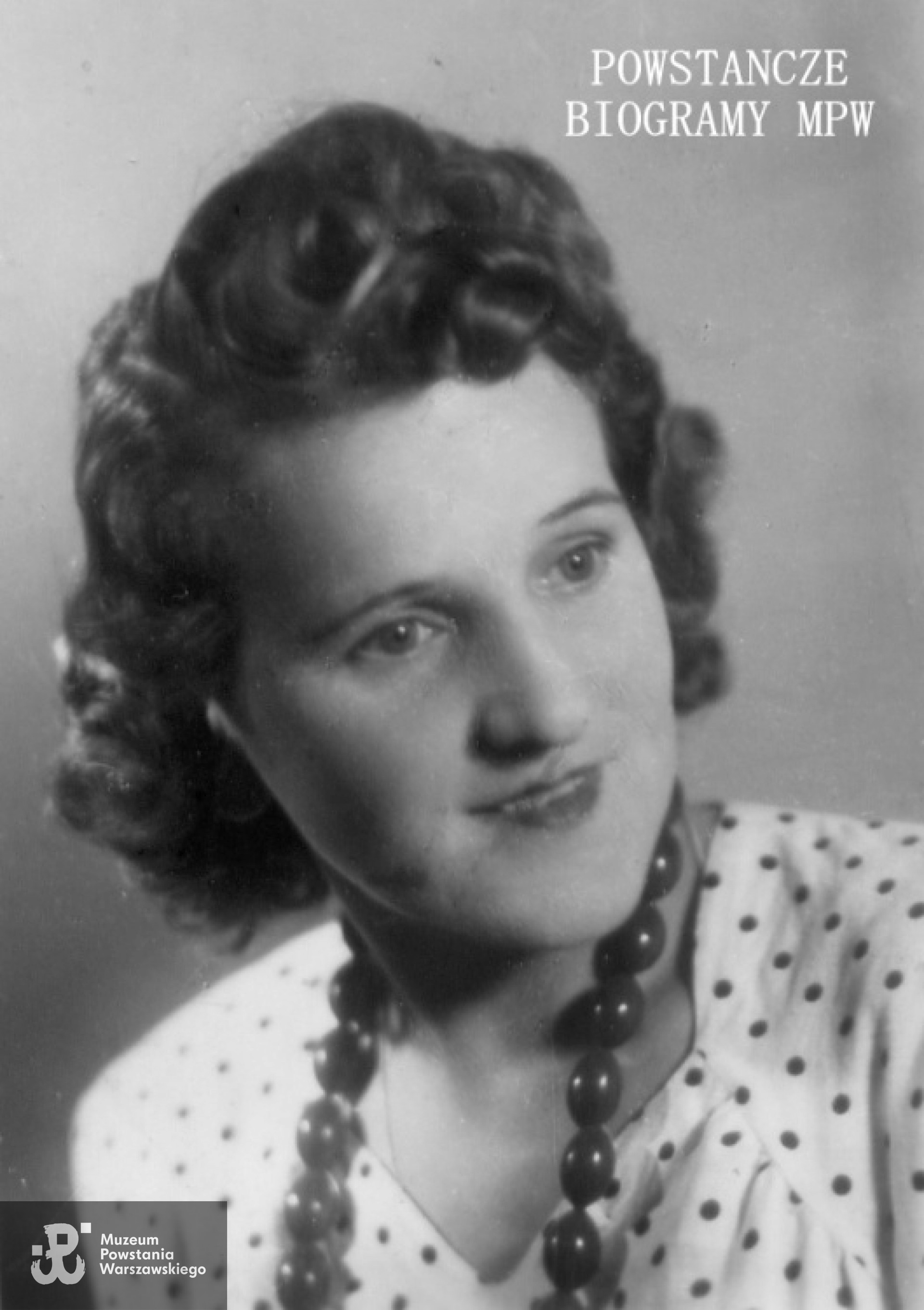 Zofia Kozicka-Karolewicz "Marta Kaczorek". Fot. z archiwum Wandy Krassowskiej "Rola", "Katarzyna", udostępnił p. Marek Krassowski