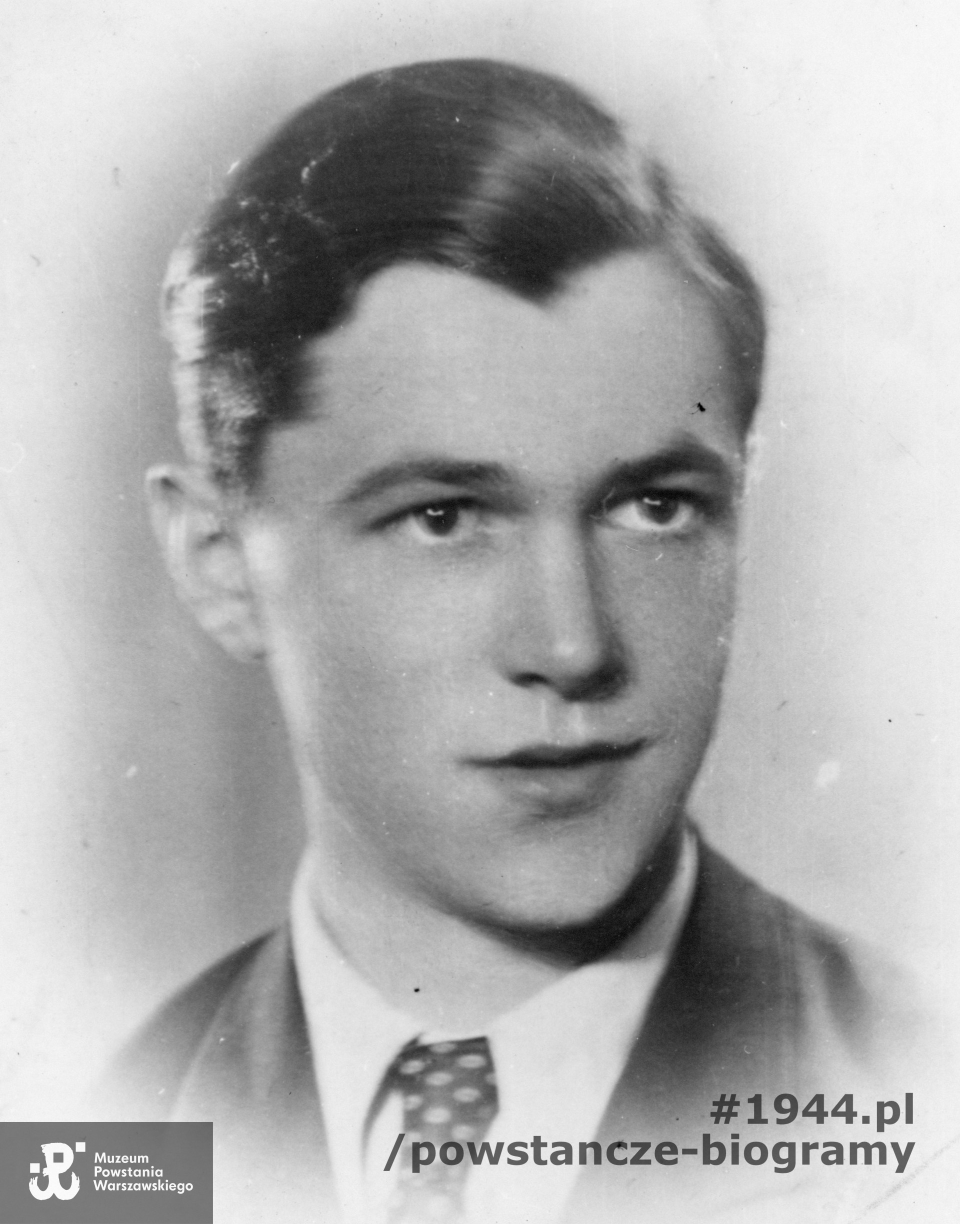 kpr. Stefan Kowalczyk „Jeleń” (1922-2011). Fot. ze zbiorów Muzeum Powstania Warszawskiego - materiały Jana Rockiego