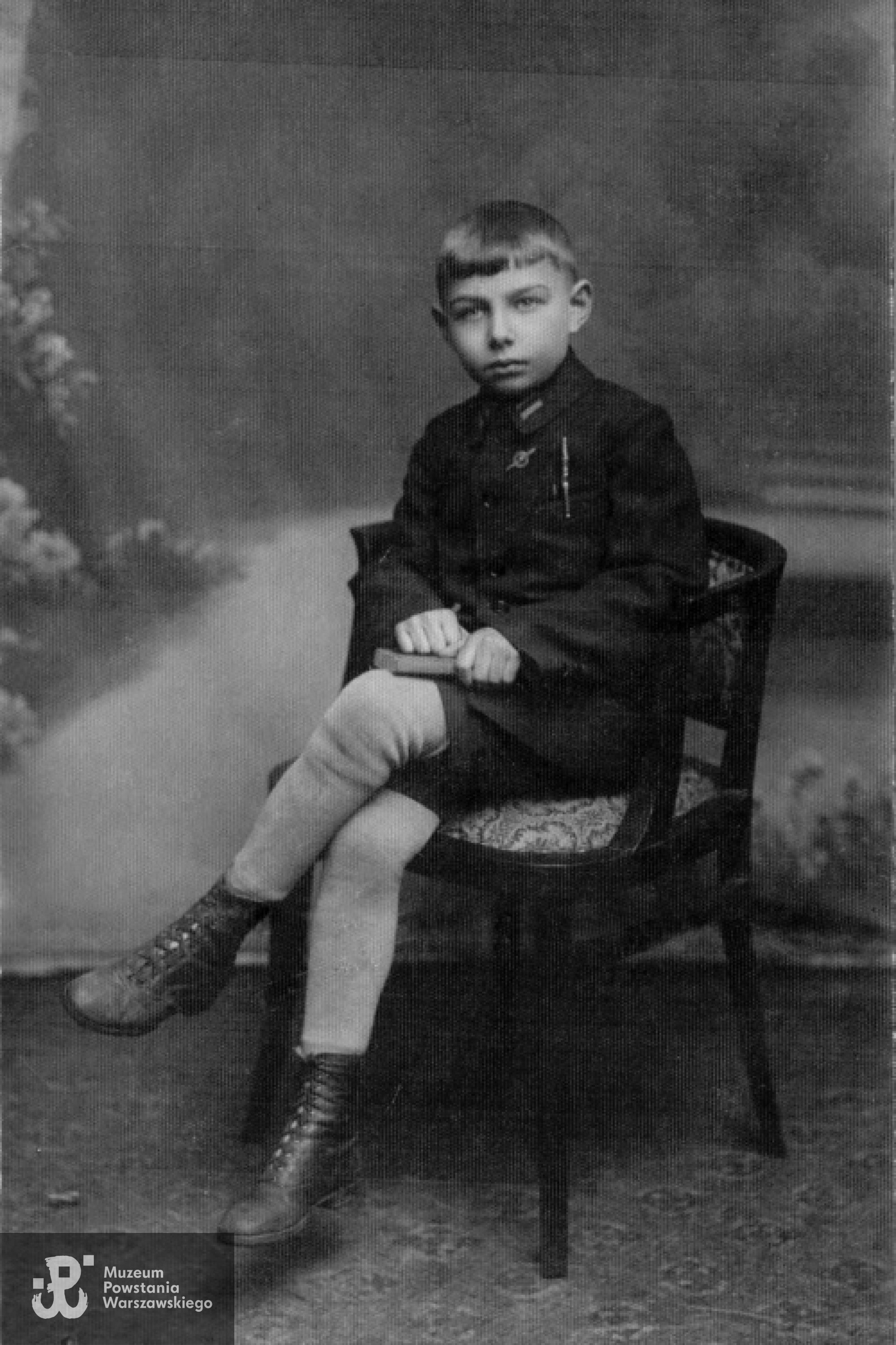 Józef Stopiński - zdjęcie z I klasy Szkoły Powszechnej