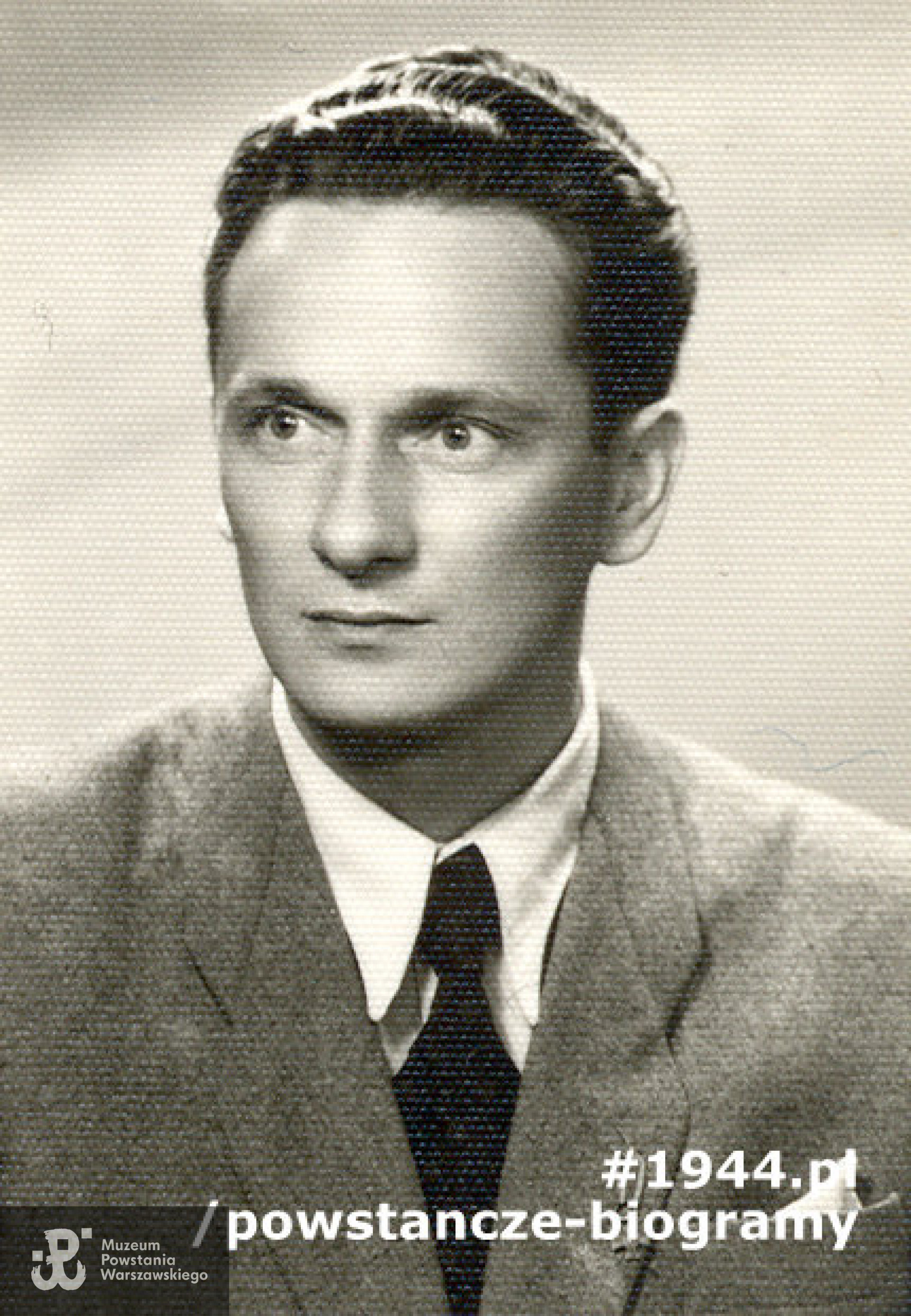 Fot. ze zbiorów Muzeum Powstania Warszawskiego - materiały do Słownika Biograficznego  Uczestników PW