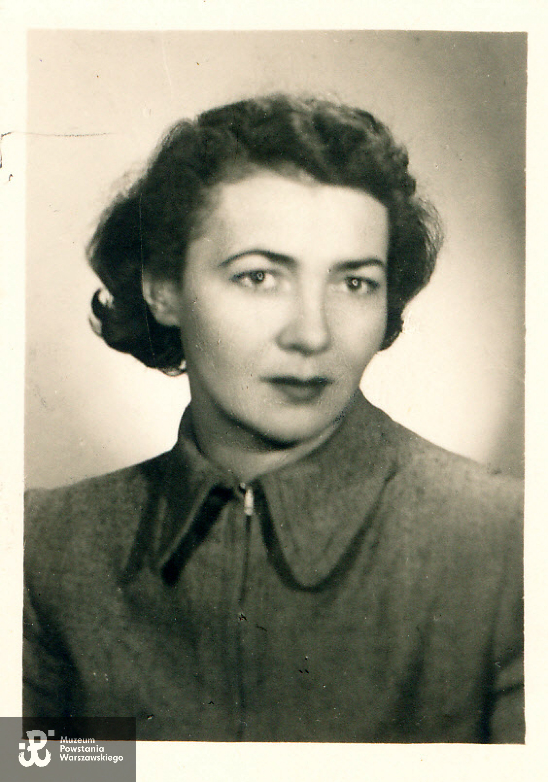 Halina Matyjaszewska, po wojnie Bełczowska, ps. Krystyna (1921-1958). Fot ze zbiorów rodzinnych p. Piotra Bełczowskiego