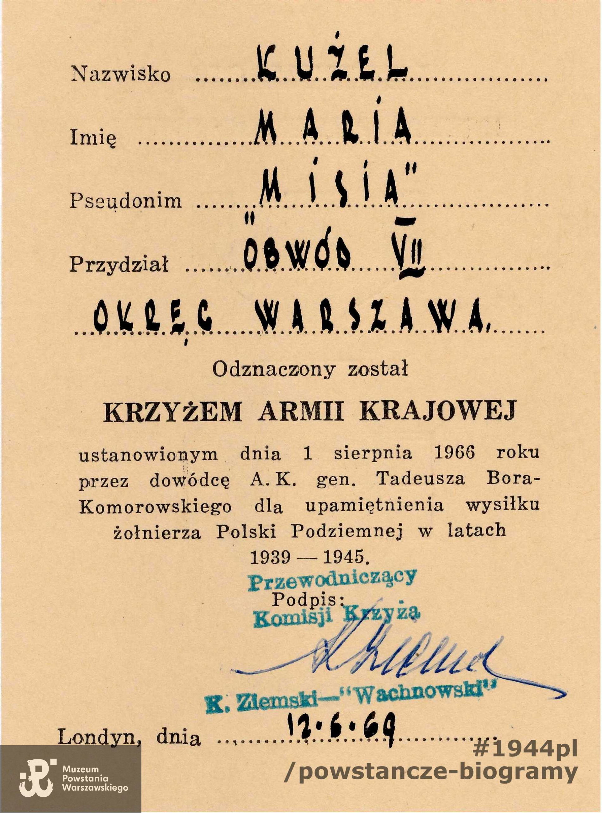 Ze zbiorów Muzeum Powstania Warszawskiego, sygn. P/8852