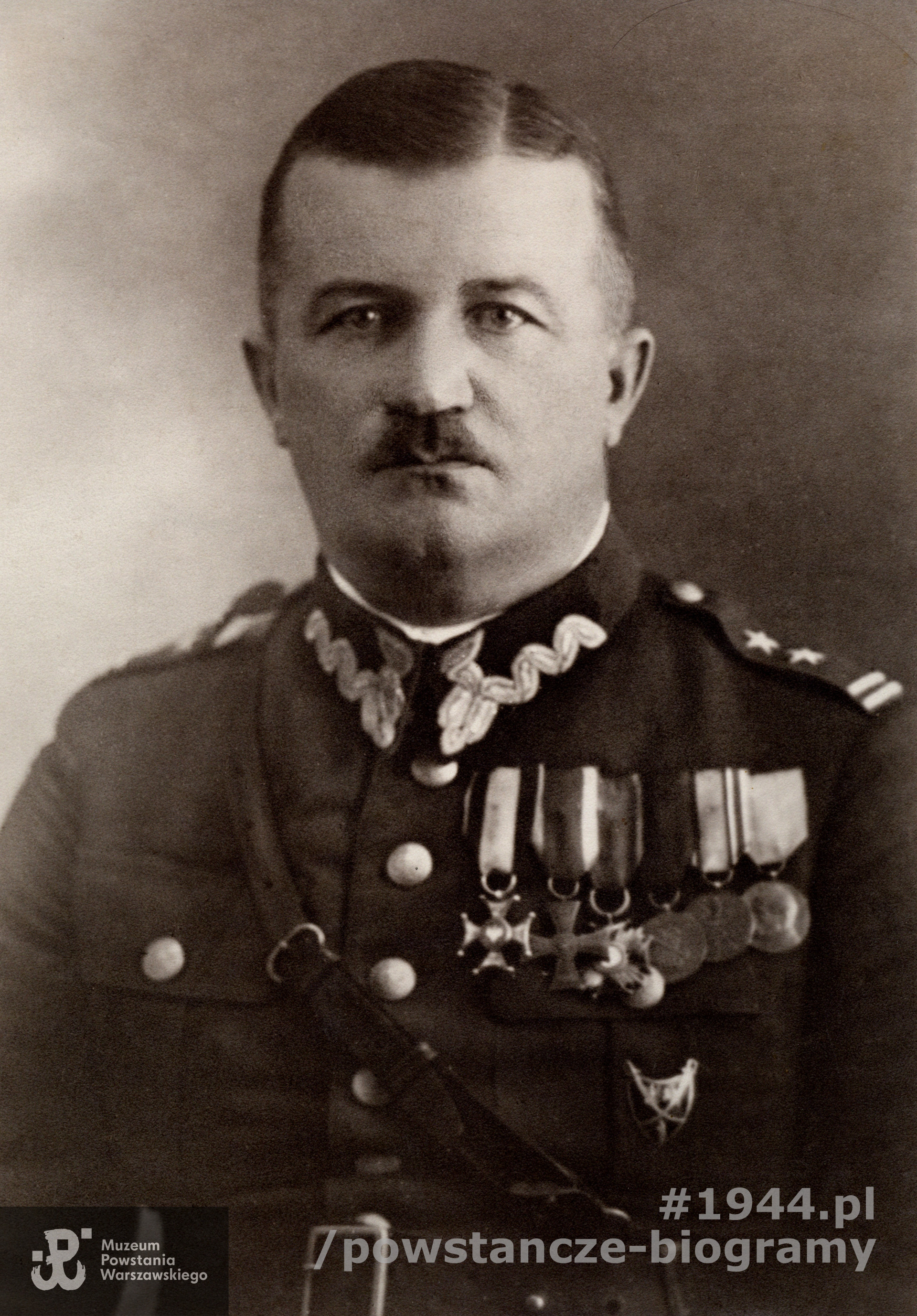 ppłk. Jan Kubin "Turowicz" (1888-1945).  Fot. z archiwum rodzinnego, udostępniła p. Anna Calikowska, wnuczka