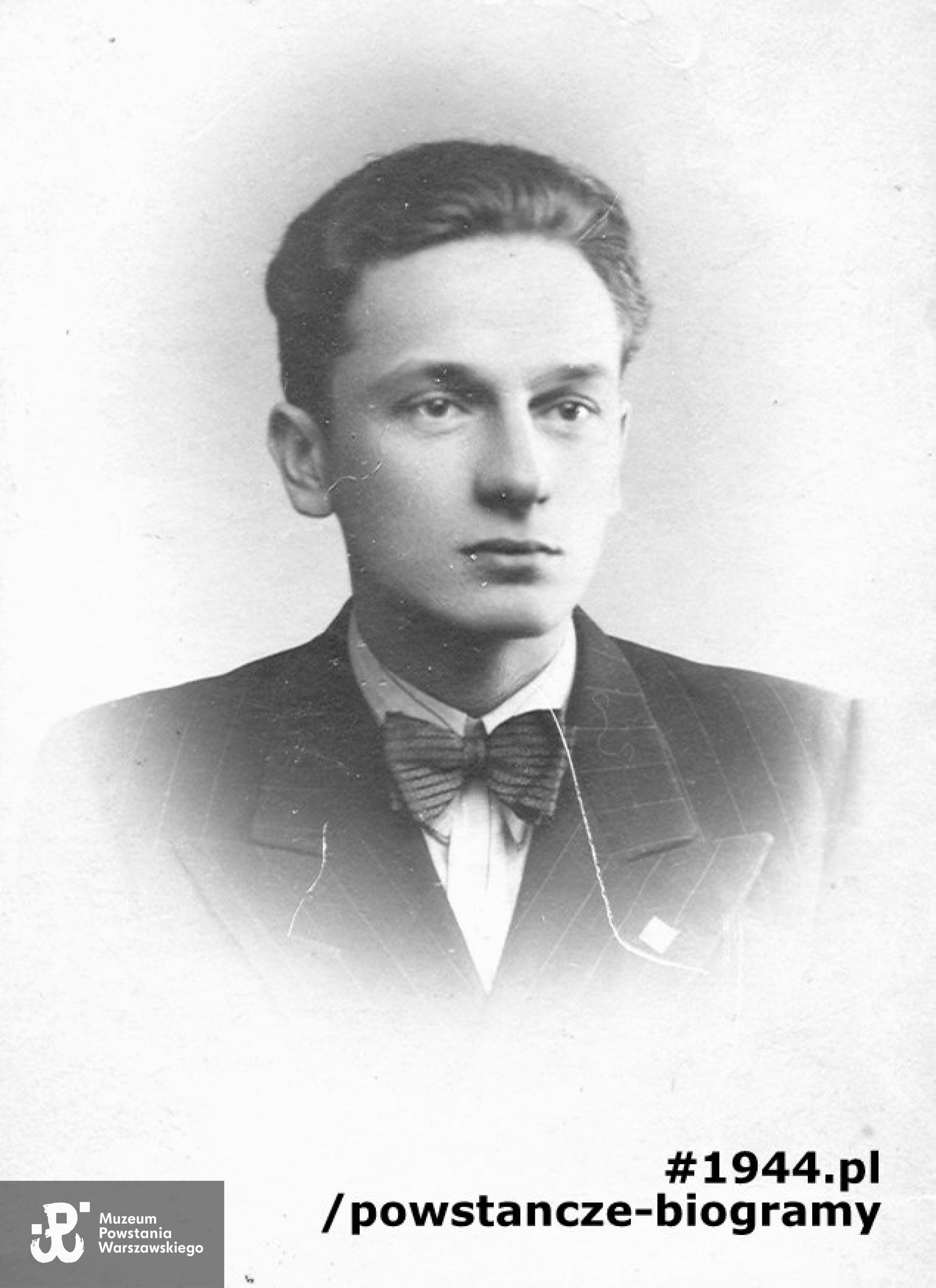 Fotografia ze zbiorów Muzeum Powstania Warszawskiego - materiały do Słownika Biograficznego  Uczestników PW