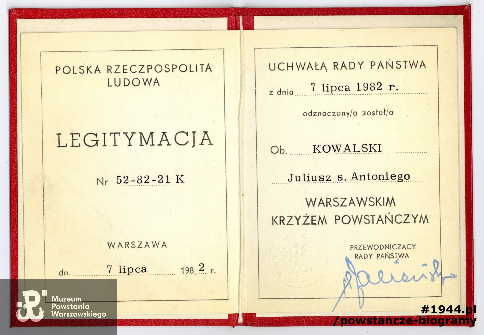 Ze zbiorów Muzeum Powstania Warszawskiego, sygn. P/9041