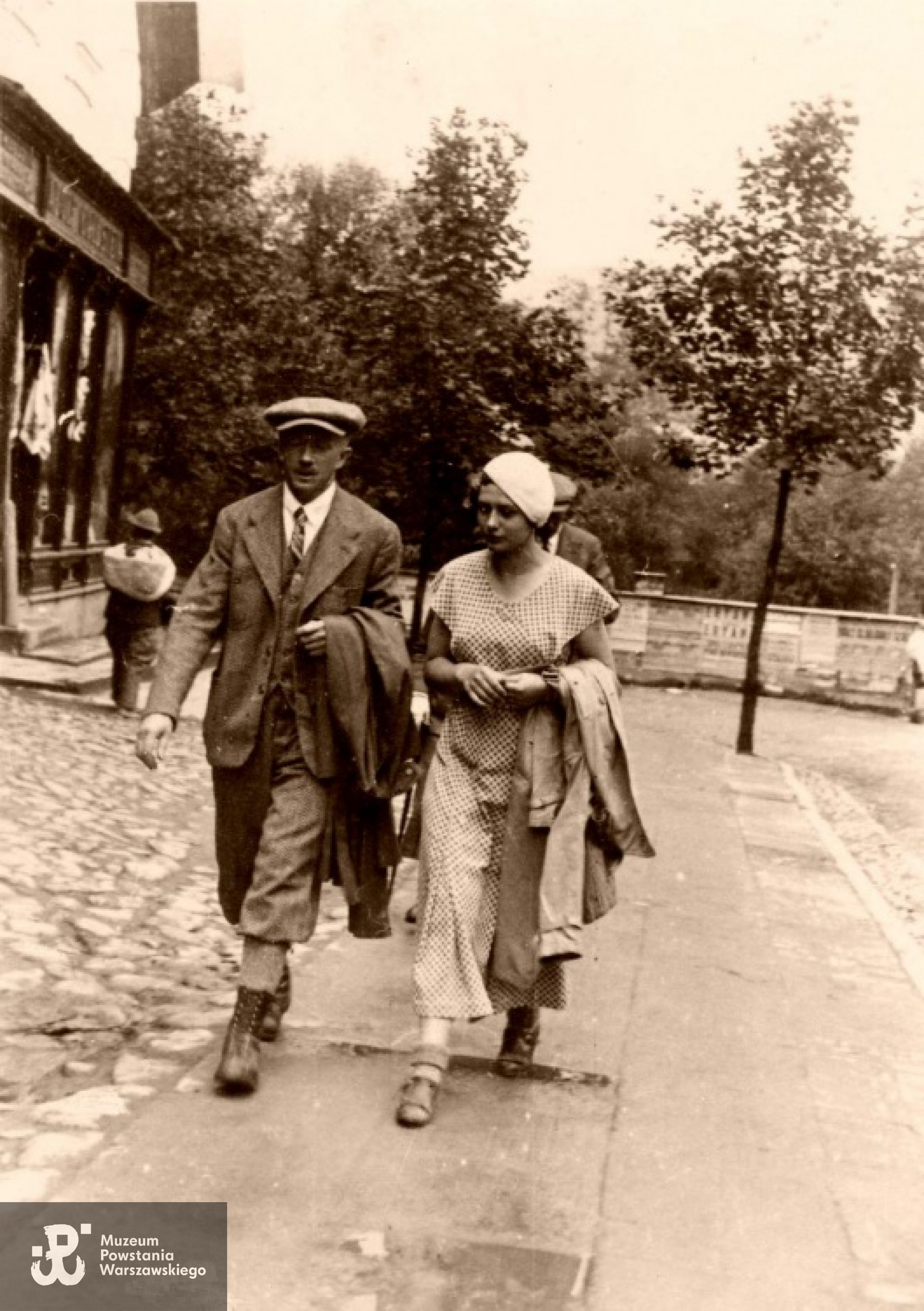 Julia z ojcem Stanisławem - lata trzydzieste