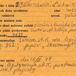 Protokoły ekshumacyjne Polskiego Czerwonego Krzyża - l. strat 1080