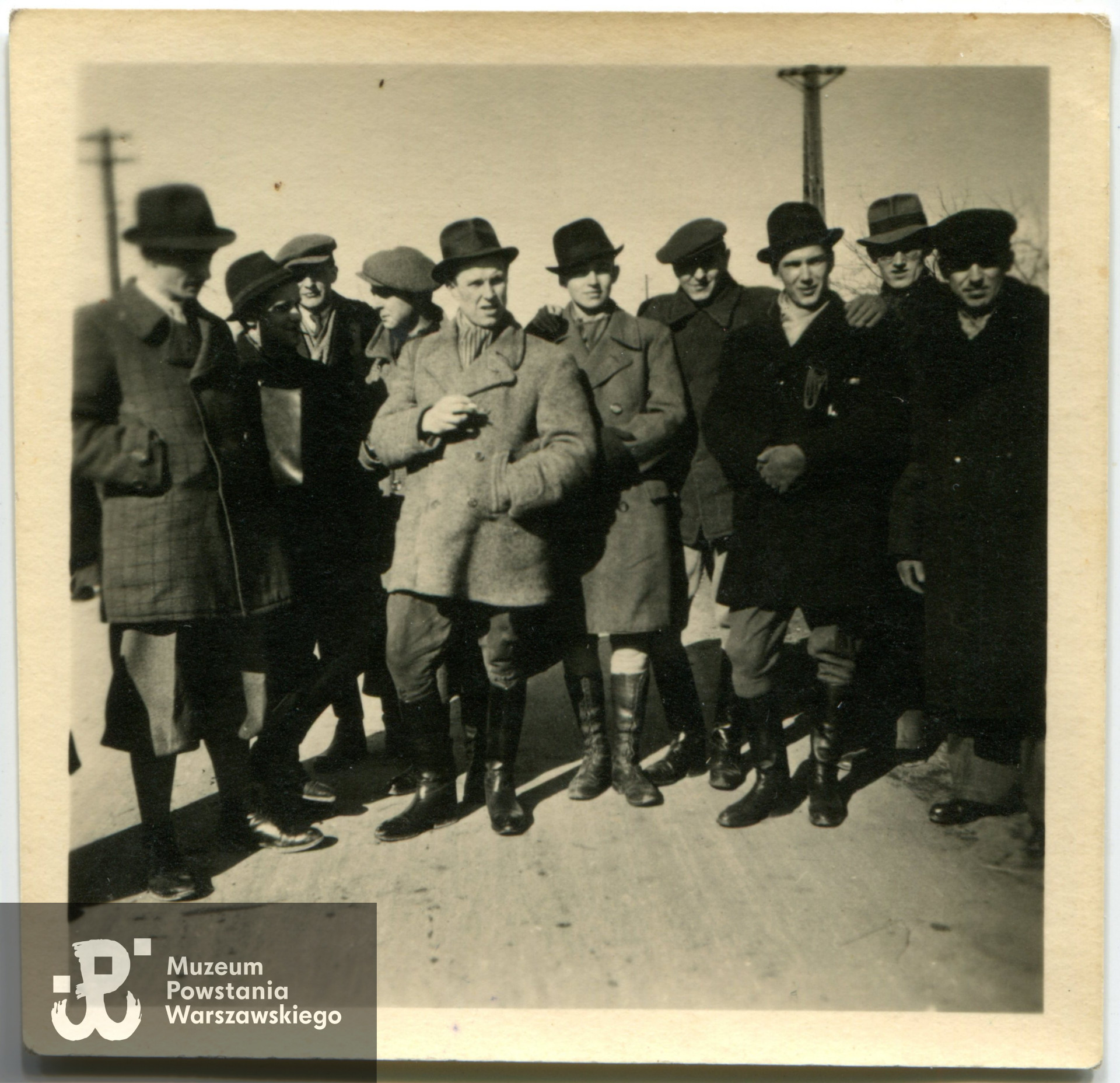 Dańków, powiat Grójec. Fot.  ze zbiorów rodzinnych p.  Anny Przedpełskiej-Trzeciakowskiej, skany wykonano  w Pokoju  Kombatanta MPW (2015 r.) 