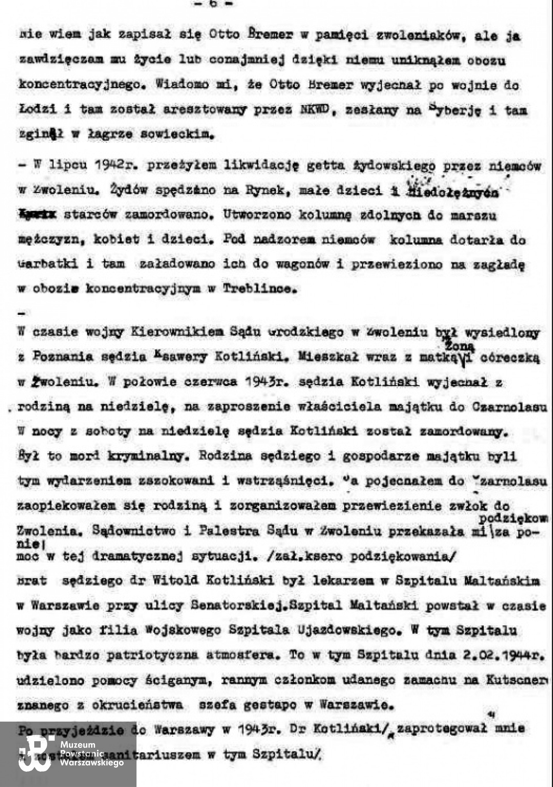 Wspomnienia Tadeusza Życzyńskiego - str 6