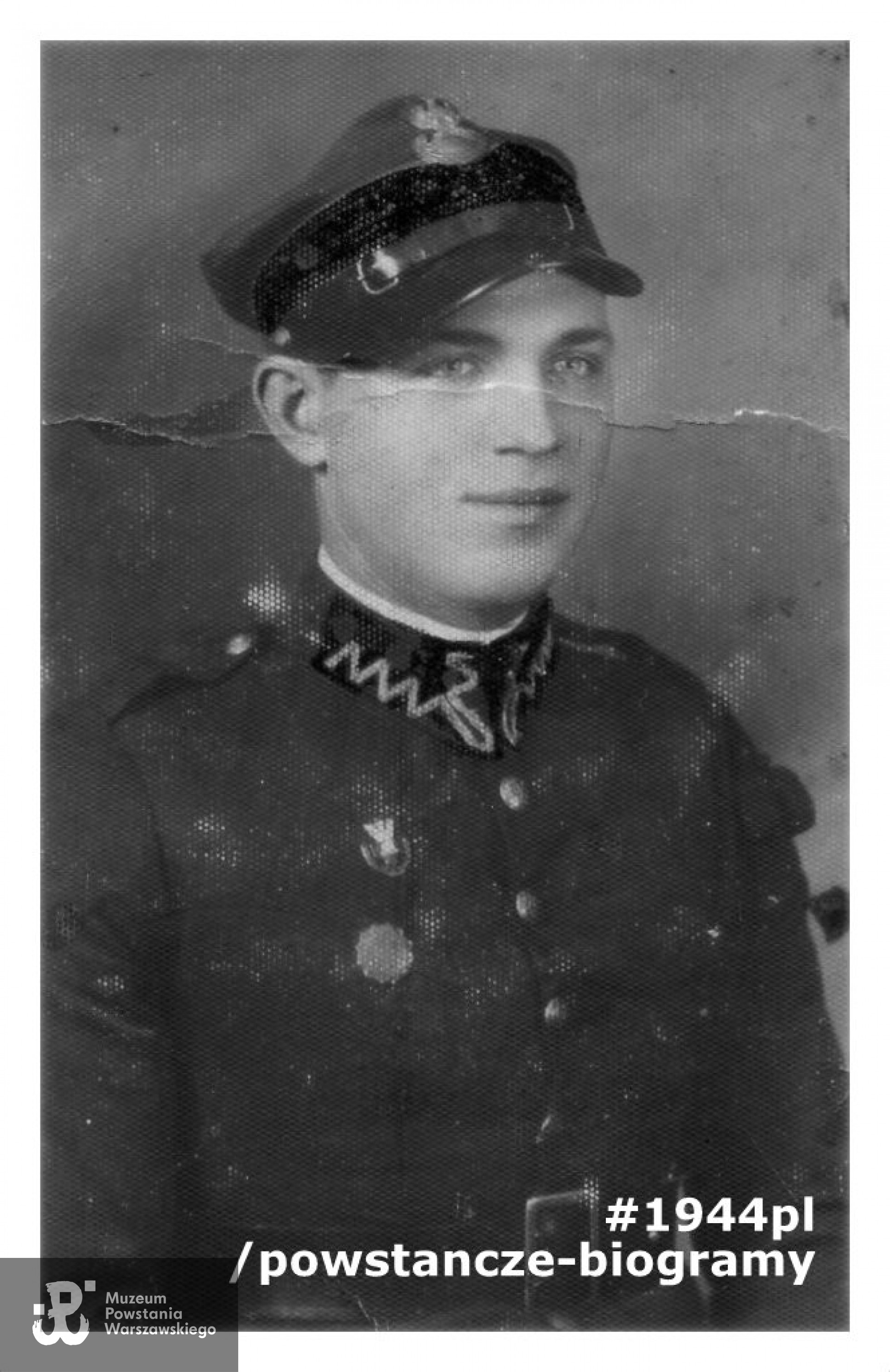 Kpt. Czesław Mostek ps. „Wilk” (1915-2018). Fot. materiały do Słownika Uczestników PW - Pokój Kombatanta