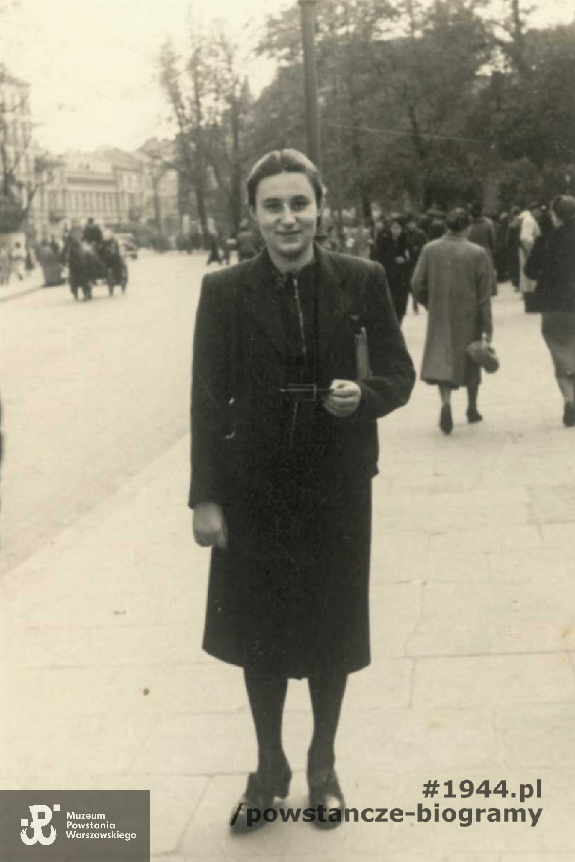 Zofia Wolska-Degórska "Gaba"  (1923 - 2014). Fot. z archiwum rodzinnego p. Magdaleny Degórskiej