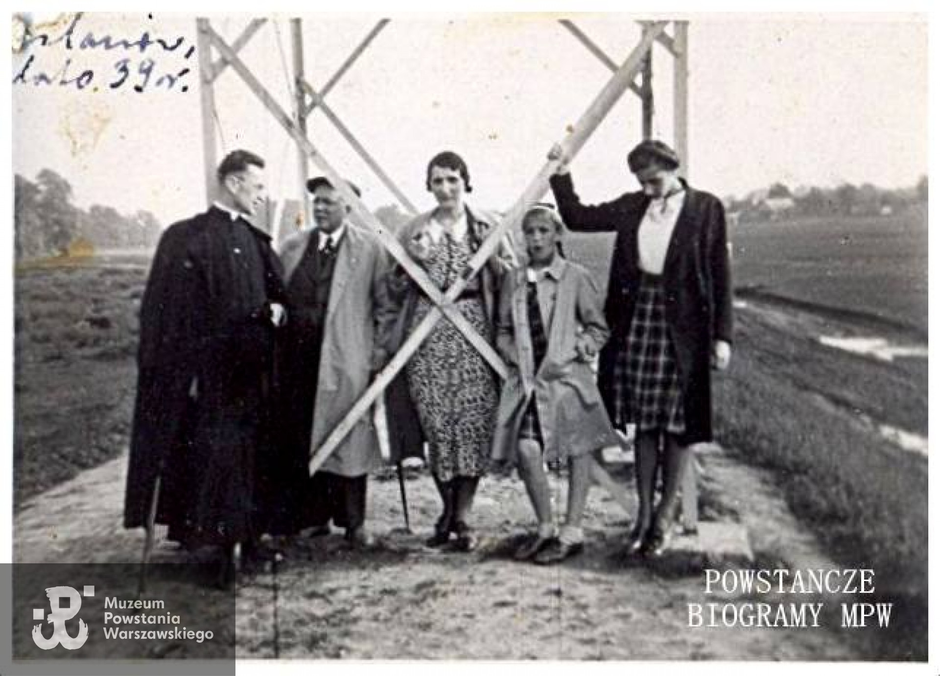 W Wilanowie latem w 1939 roku. Fot. za zgodą rodziny udostępnili Rafał Figiel i Jan Wawszczyk.