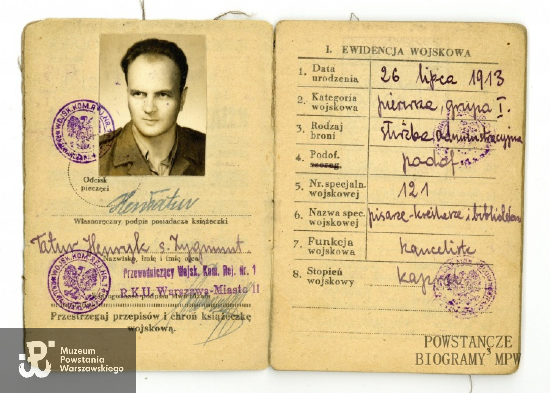 Fot. z archiwum rodzinnego Andrzeja Tatura