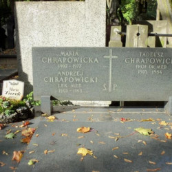 Cmentarz Stare Powązki , grób rodziny Chrapowickich. Fot. <i>cmentarze.um.warszawa.pl</i>