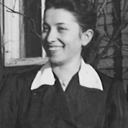 Barbara Dyga - Hellwigowa, zdjęcie z okresu okupacji. Z archiwum rodzinnego Hanny Hellwig - Stańczuk